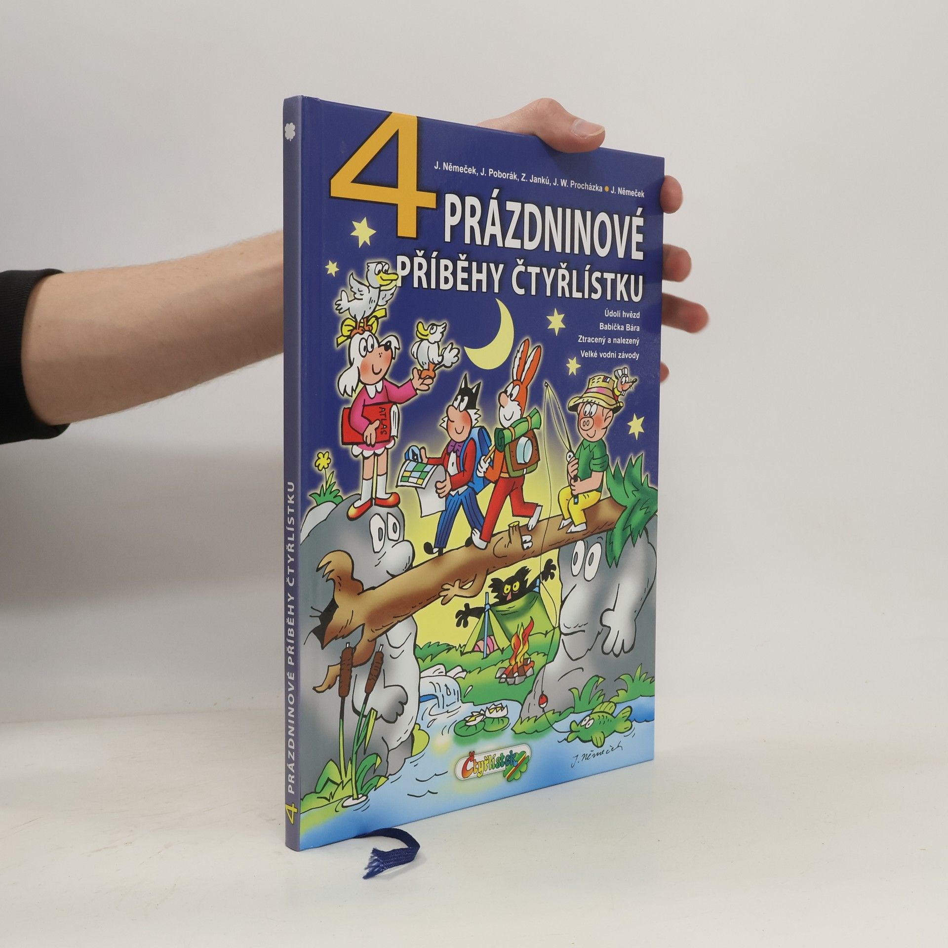 Jaroslav Němeček 4 prázdninové příběhy Čtyřlístku