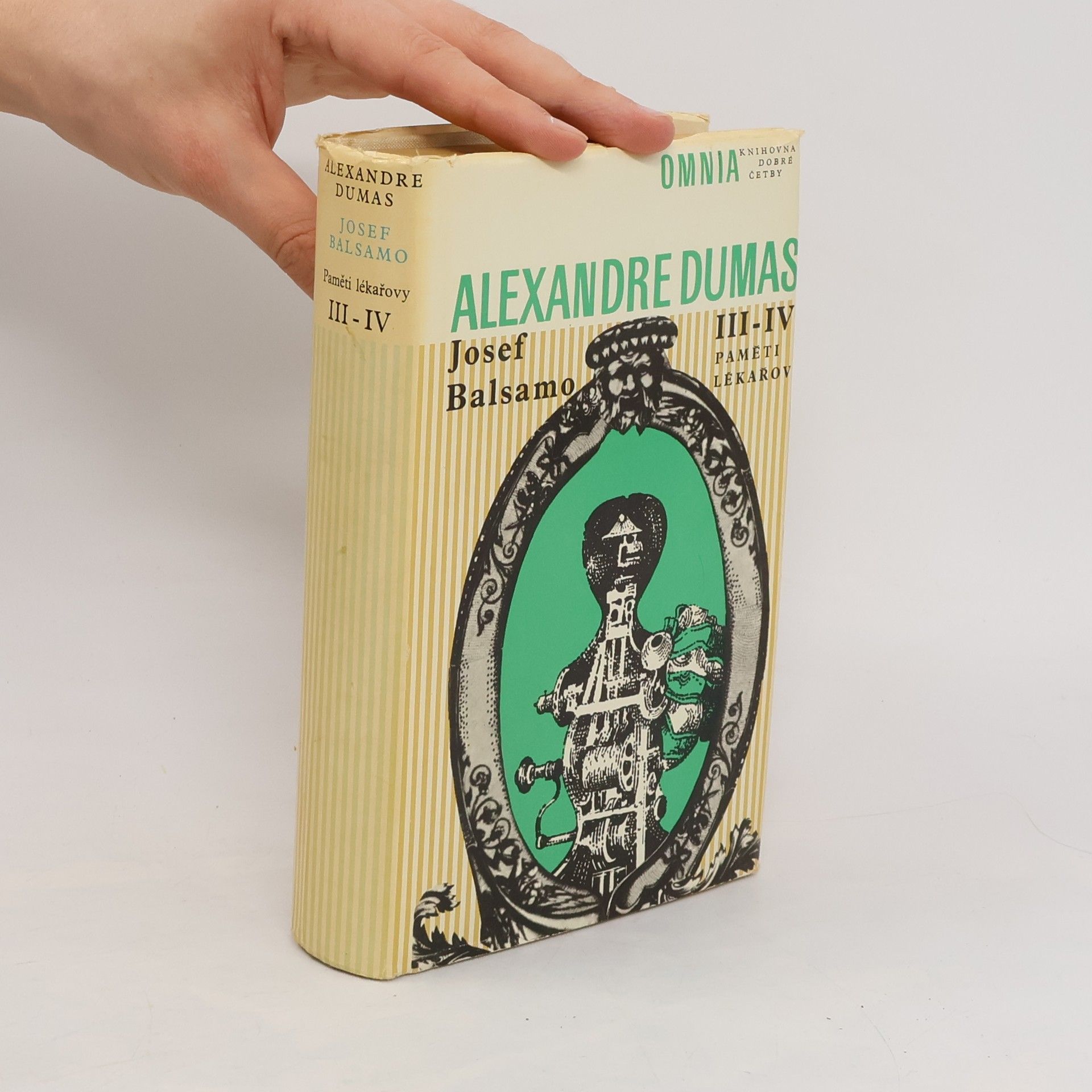 Alexandre Dumas starší Paměti lékařovy III-IV. Josef Balsamo