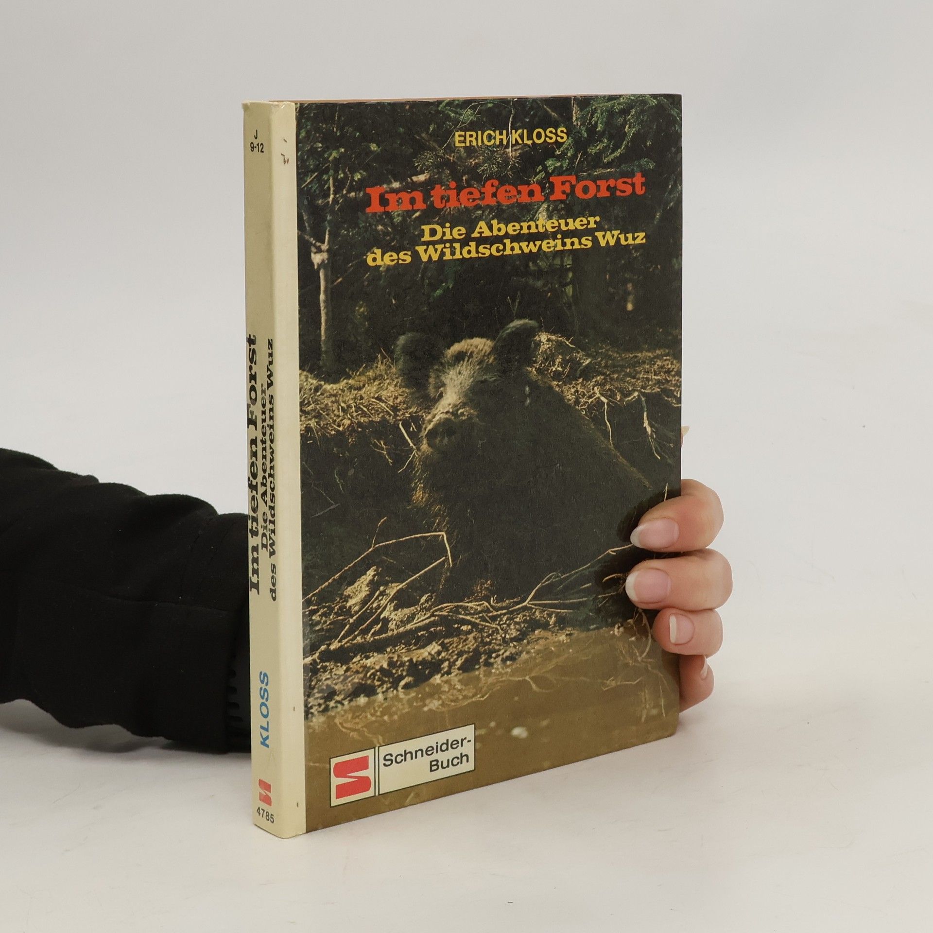 Erich Kloss Im tiefen Forst. Vom Wildschwein, Hirsch und frechen Fuchs