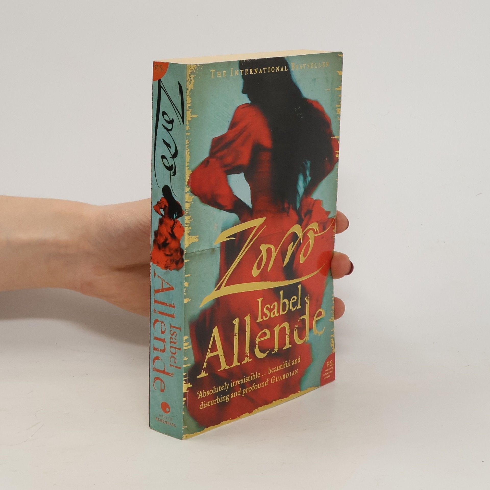 Isabel Allende Llona Zorro, English edition