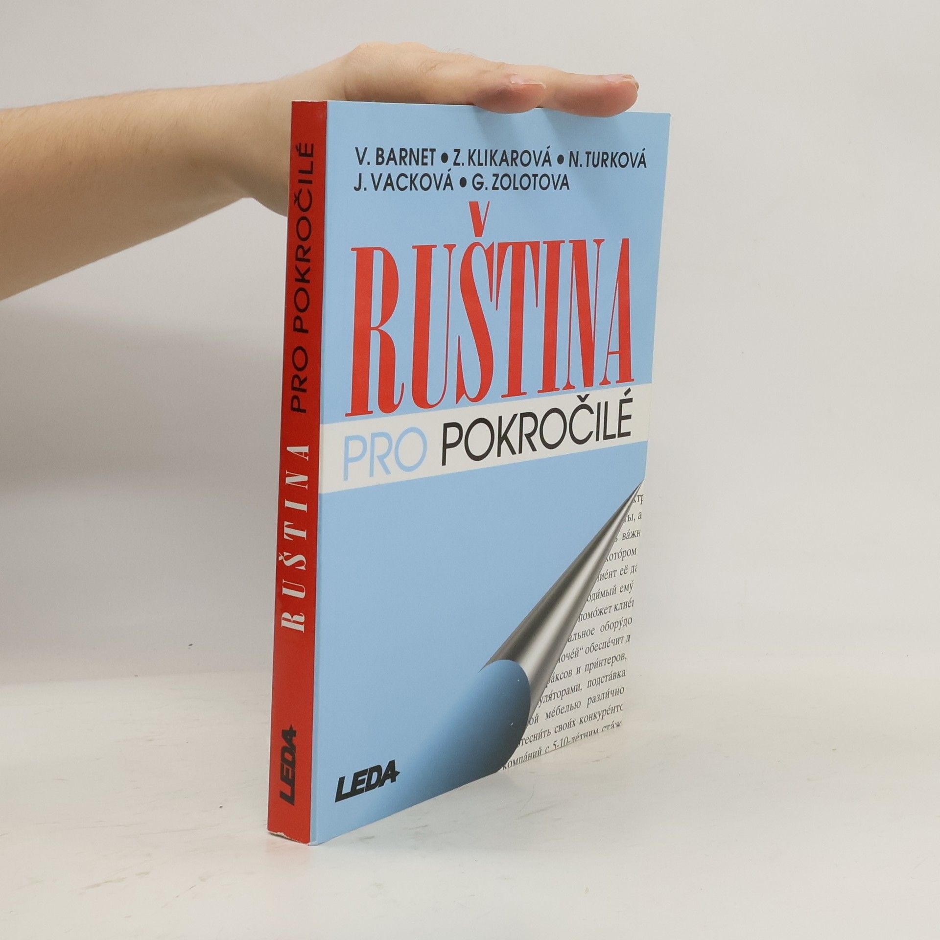 Vladimír Barnet Ruština pro pokročilé