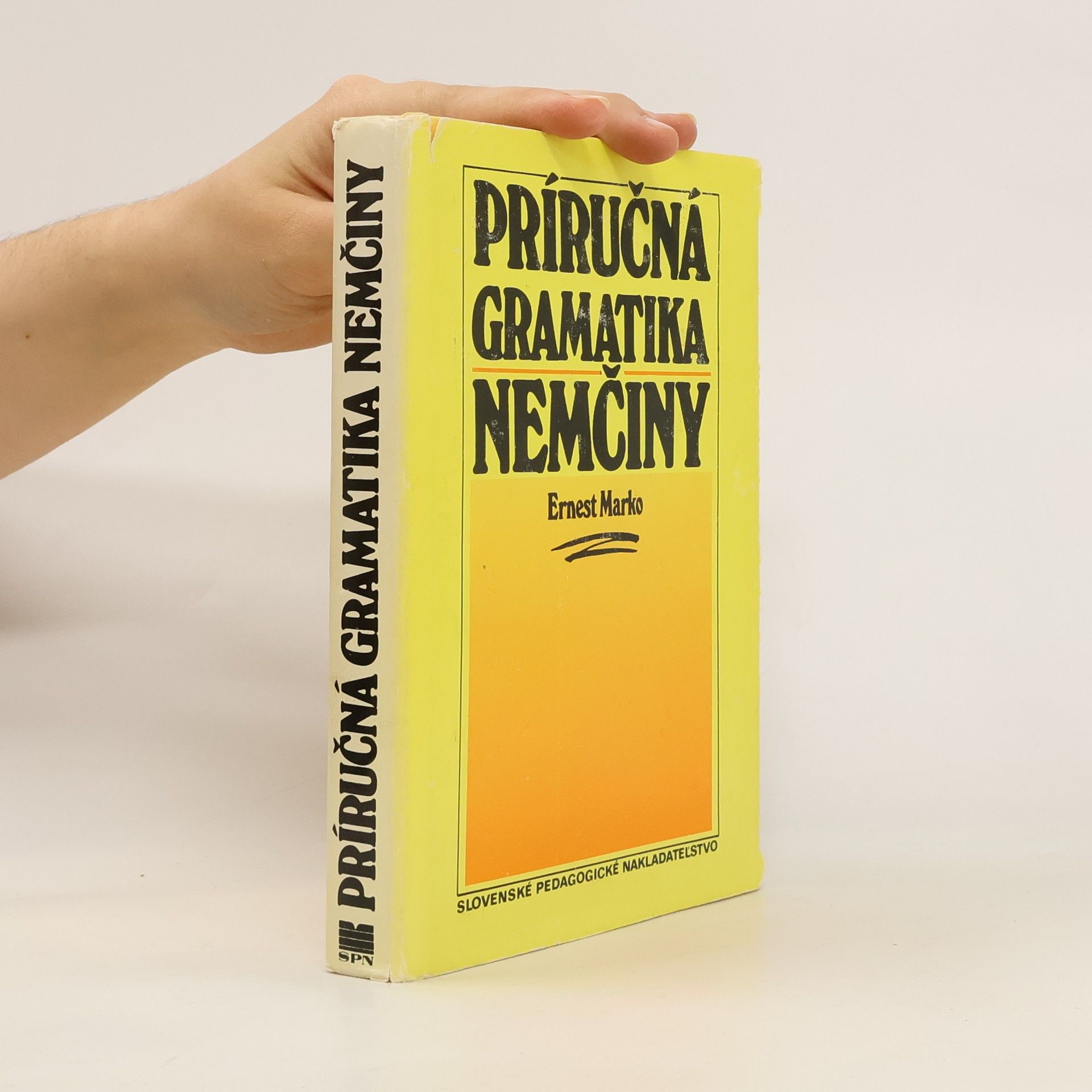 Ernest Marko Príručná gramatika nemčiny