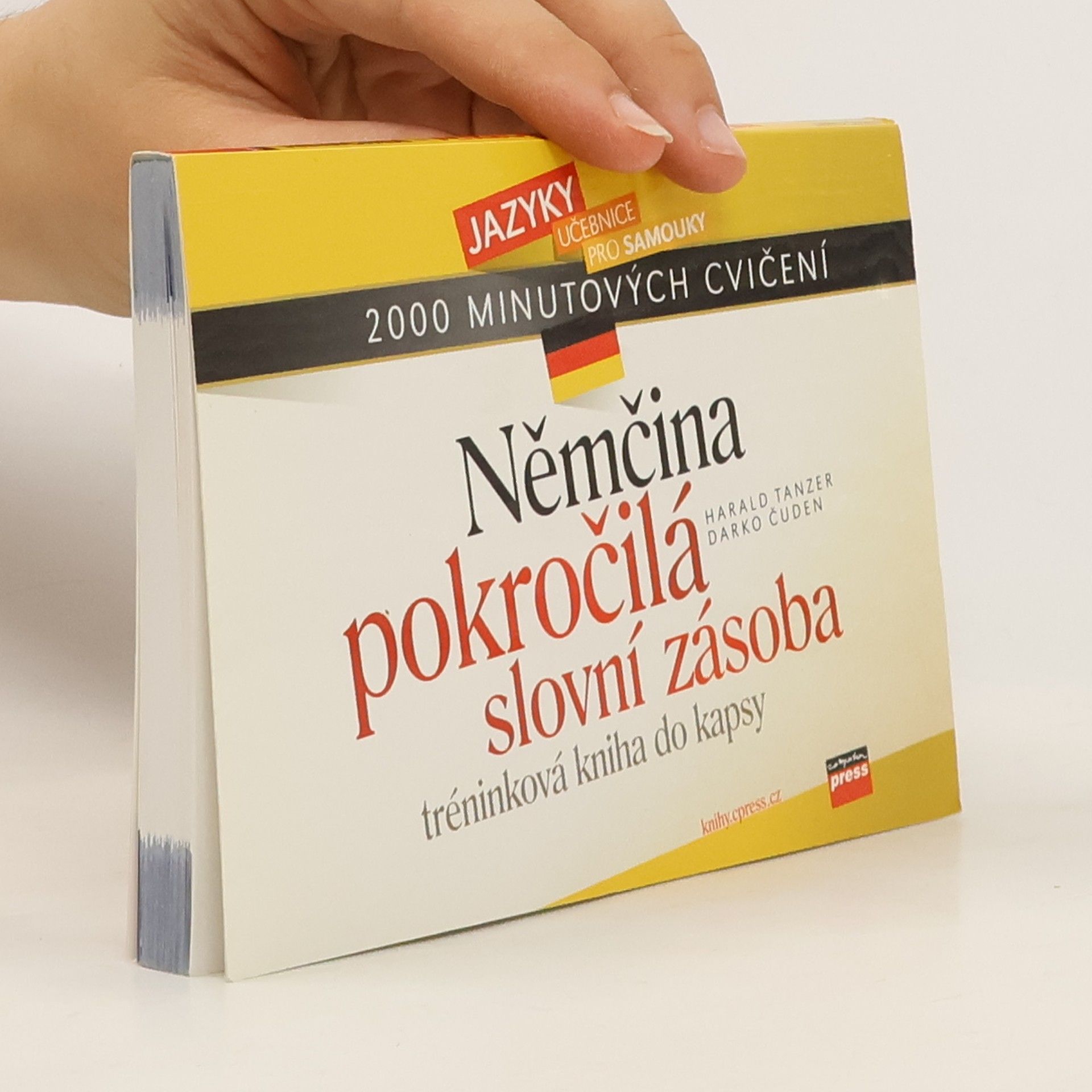 Harald Tanzer Němčina. Pokročilá slovní zásoba. Tréninková kniha do kapsy.