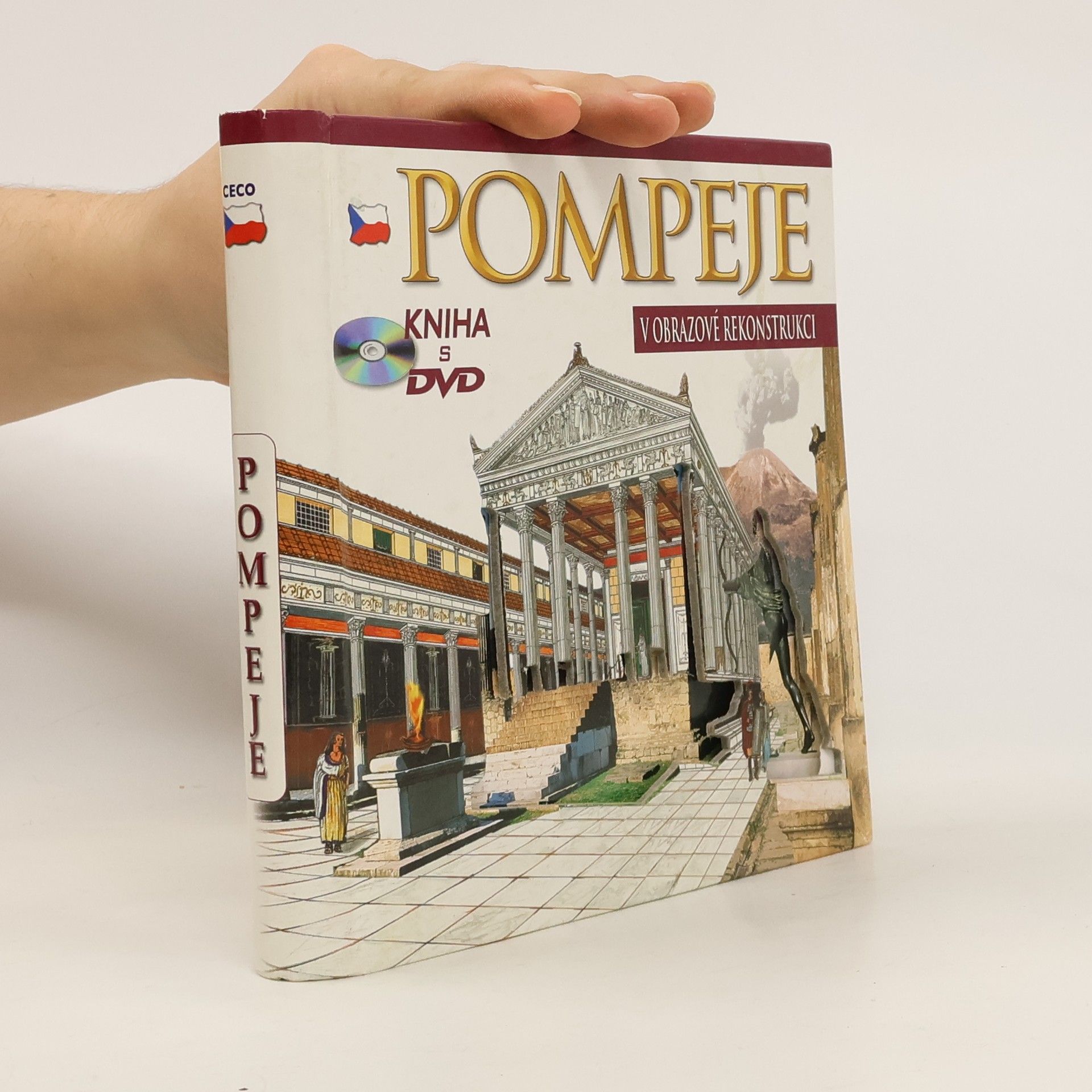Maria Antonietta Lozzi Bonaventura Pompeje: Obrazová rekonstrukce (s DVD)