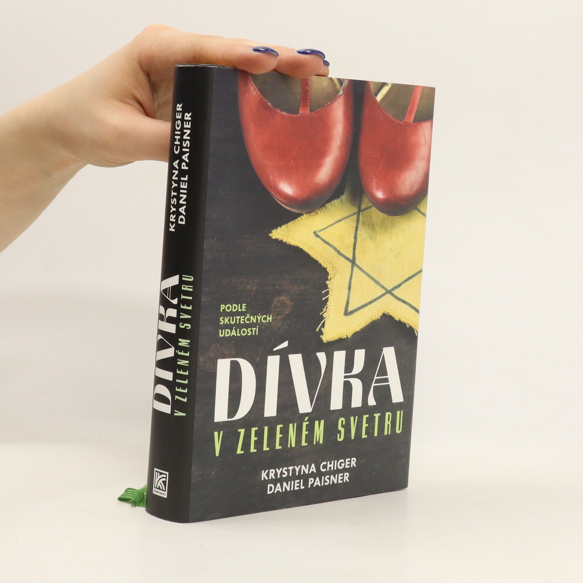 Krystyna Chiger Dívka v zeleném svetru