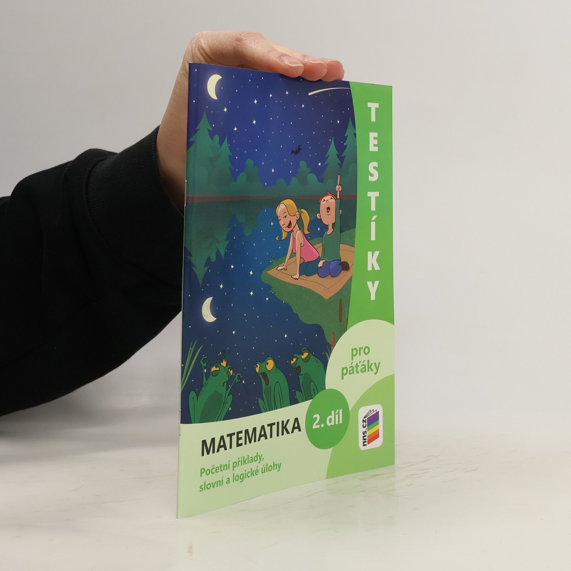 kolektiv Testíky pro páťáky – matematika, 2. díl (barevný pracovní sešit)
