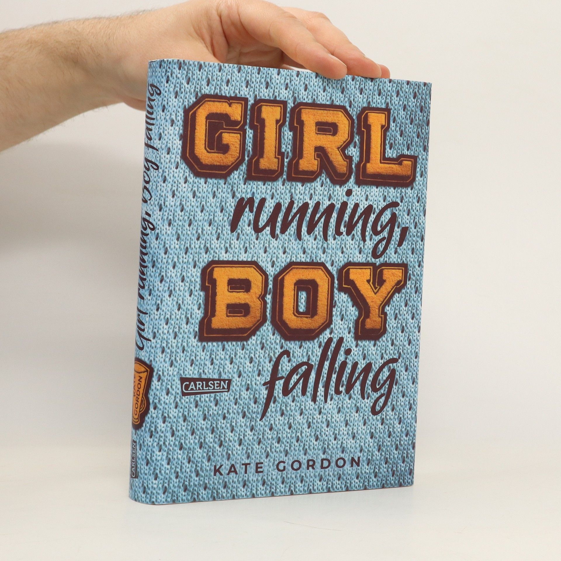 Kate Gordon Girl running, Boy falling