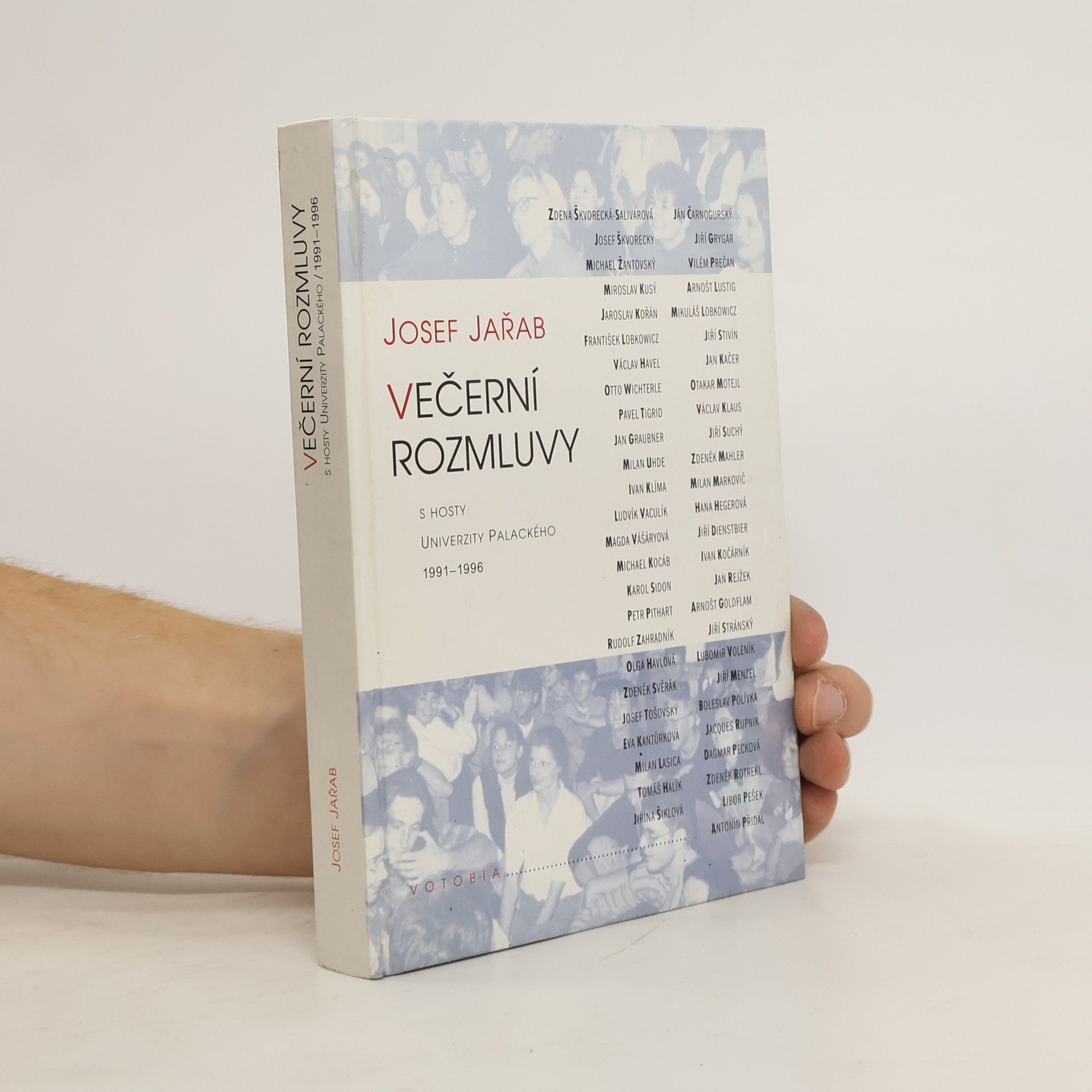Josef Jařab Večerní rozmluvy s hosty Univerzity Palackého 1991-1996