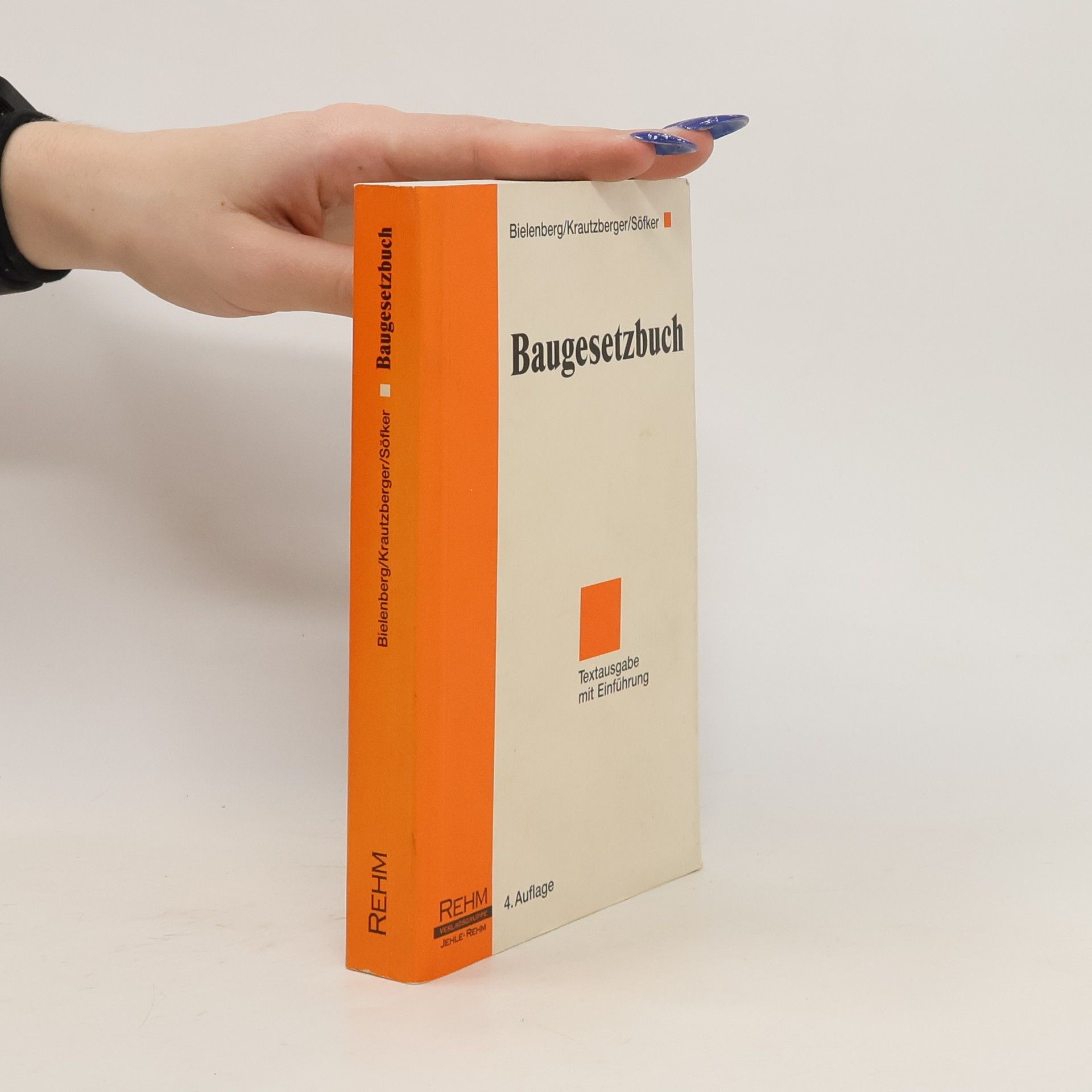 Walter Bielenberg Baugesetzbuch