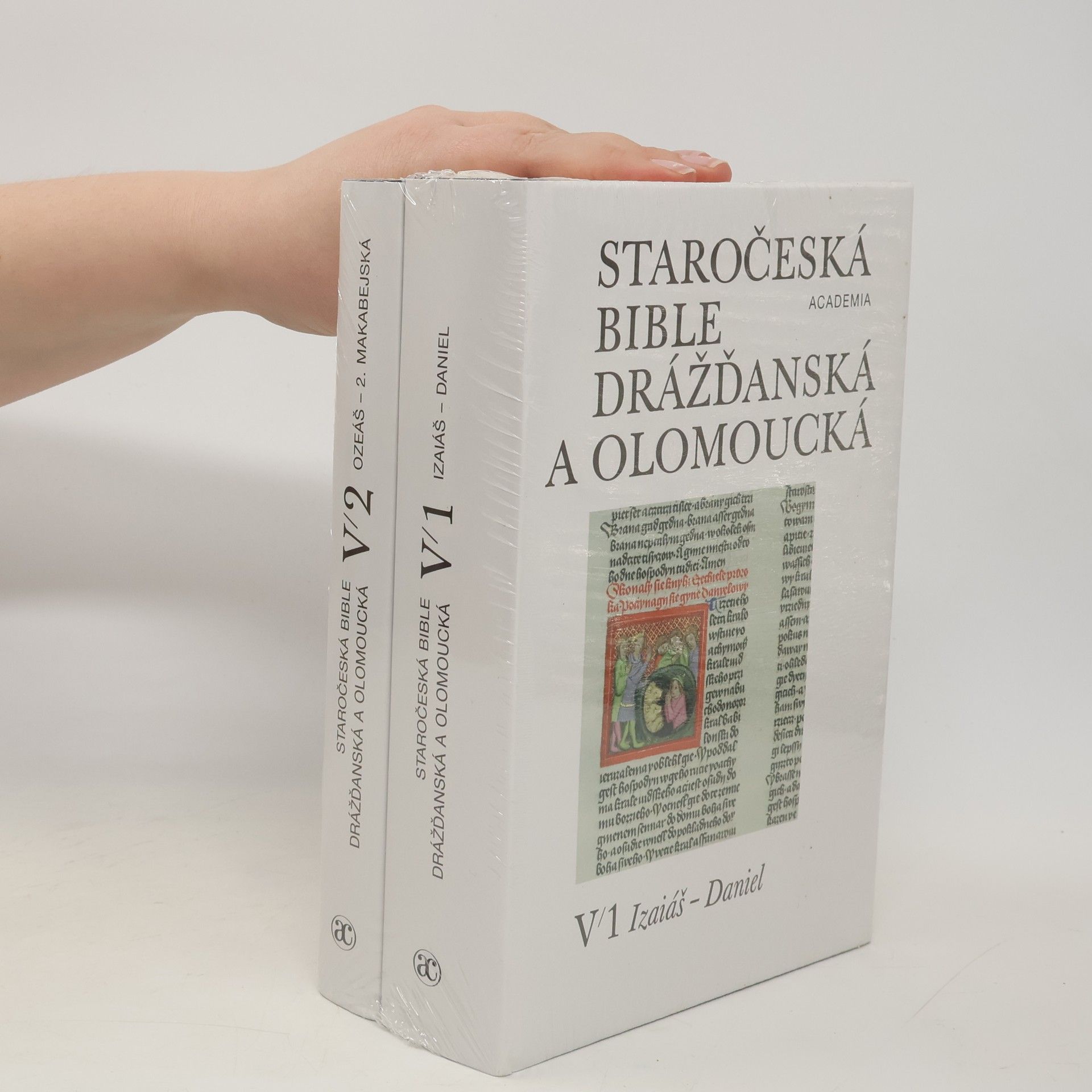 Collectif d'auteurs Staročeská Bible drážďanská a olomoucká V/1 a V/2