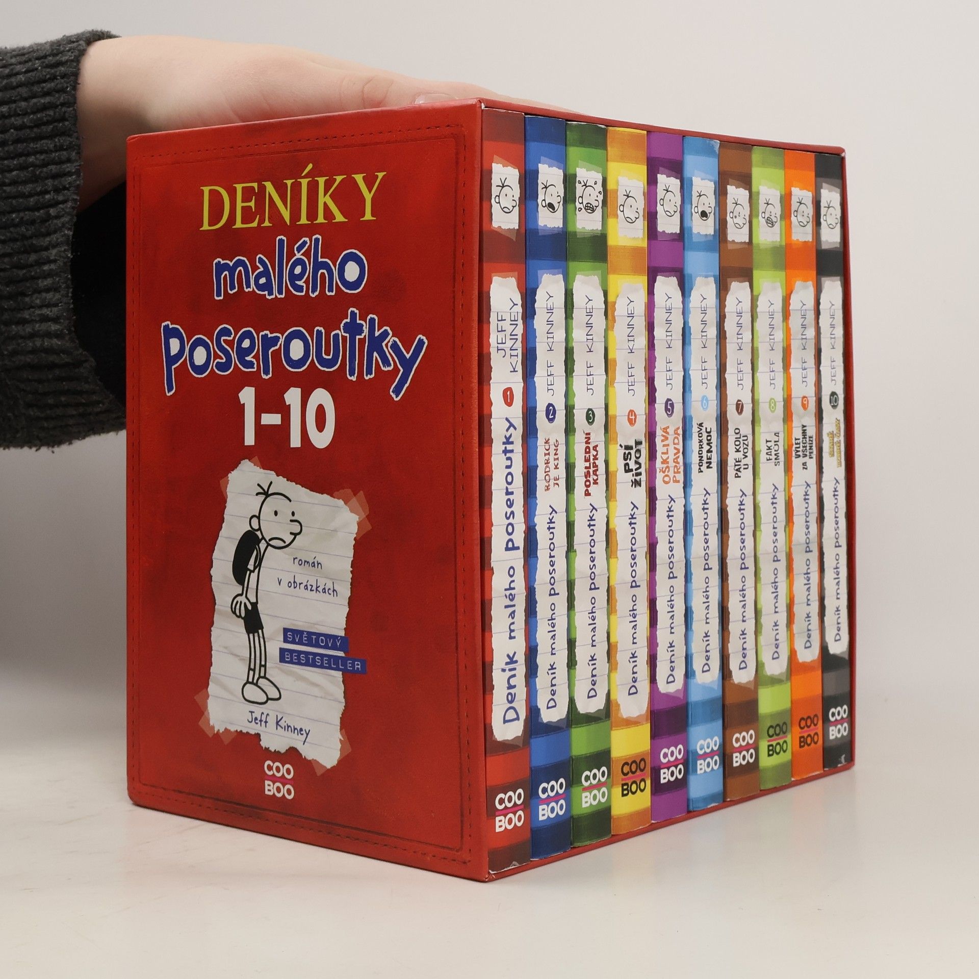 Jeff Kinney Deník malého poseroutky 1-10