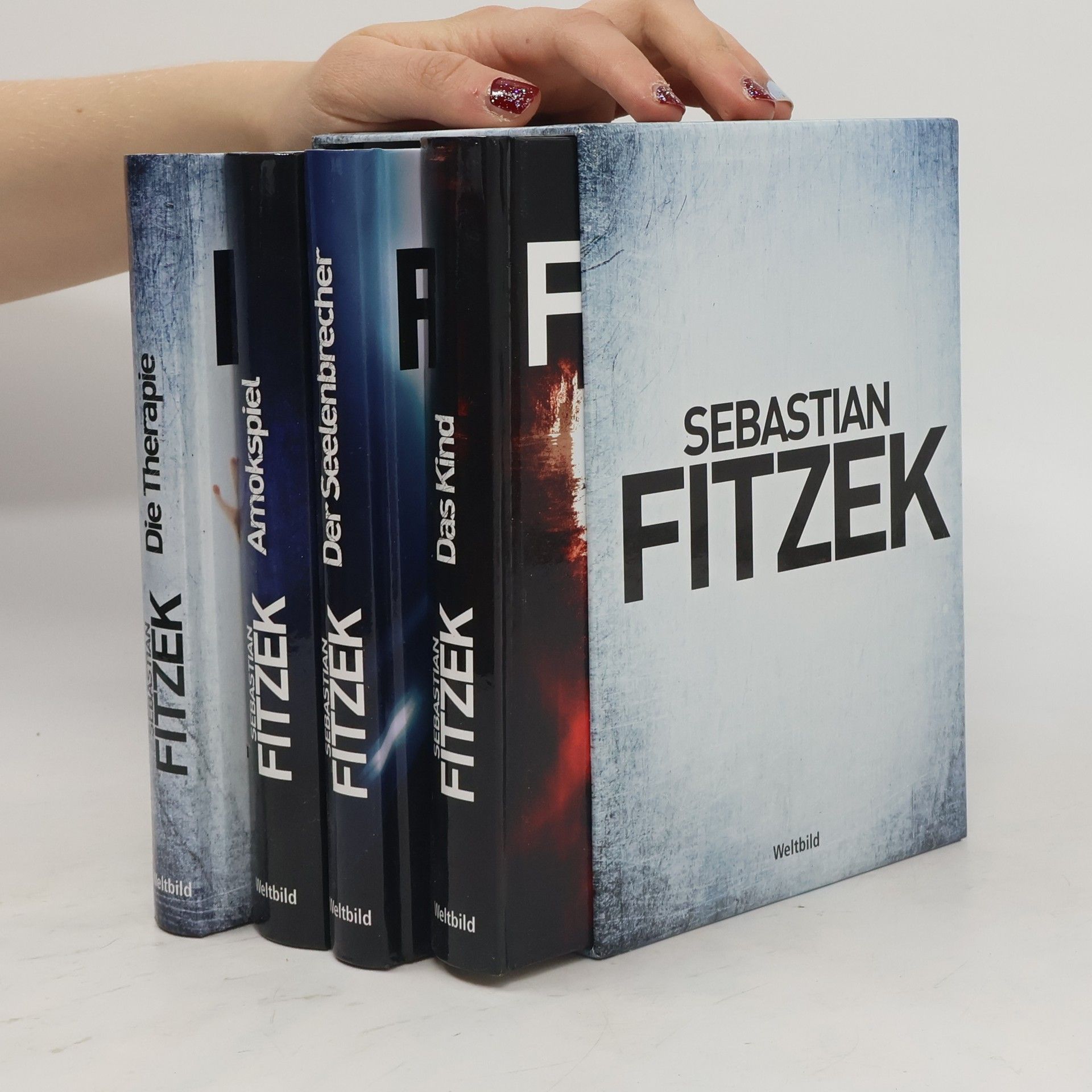 Sebastian Fitzek Die Therapie, Amokspiel, Der Seelenbrecher, Das Kind