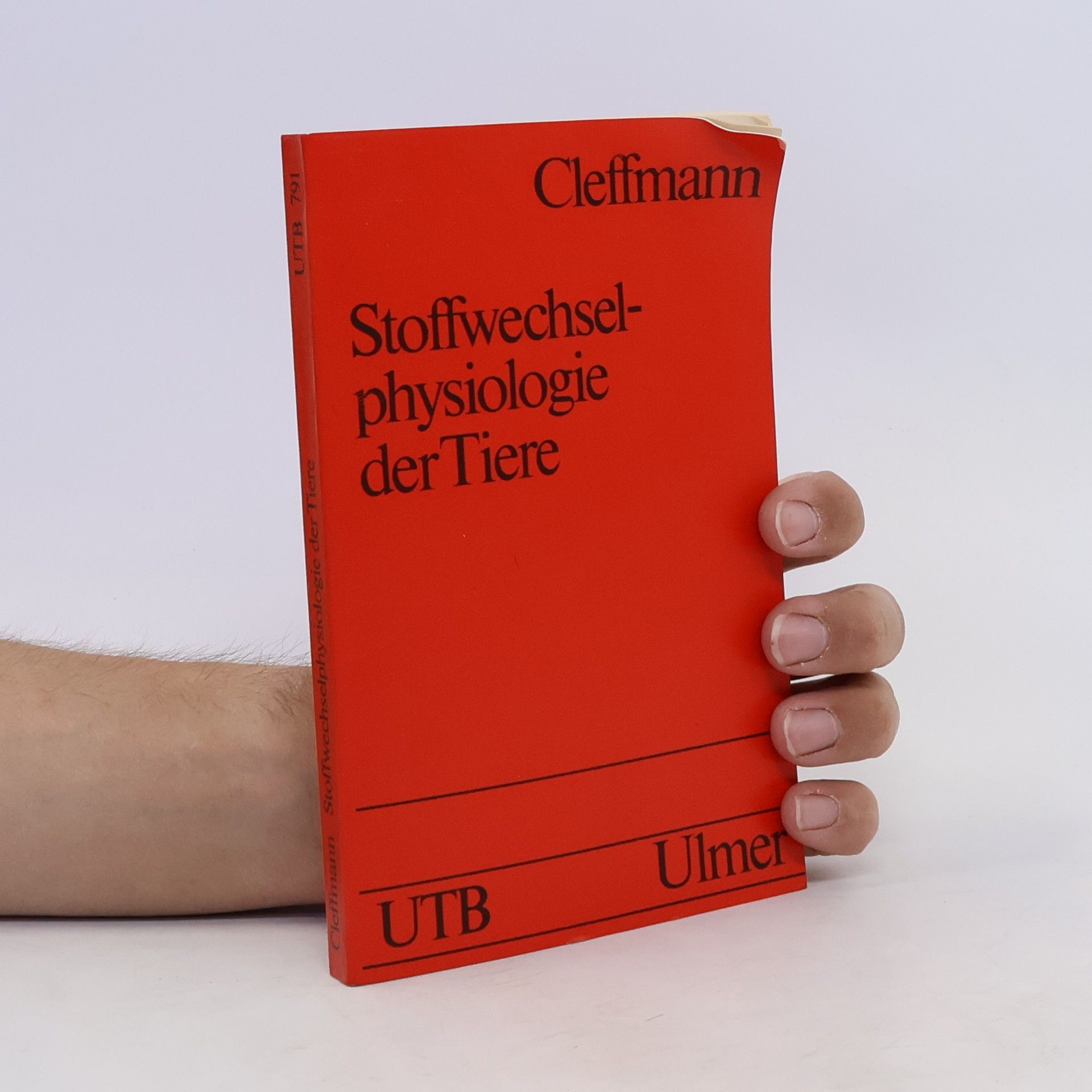 Günter Cleffmann Stoffwechselphysiologie der Tiere