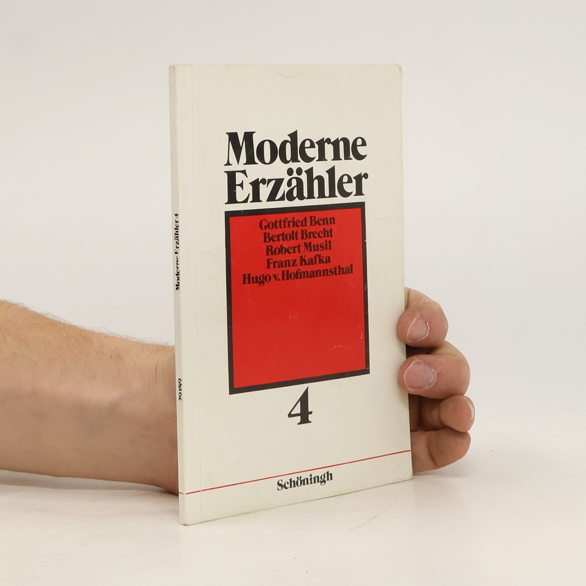 Gottfried Benn Moderne Erzähler 4