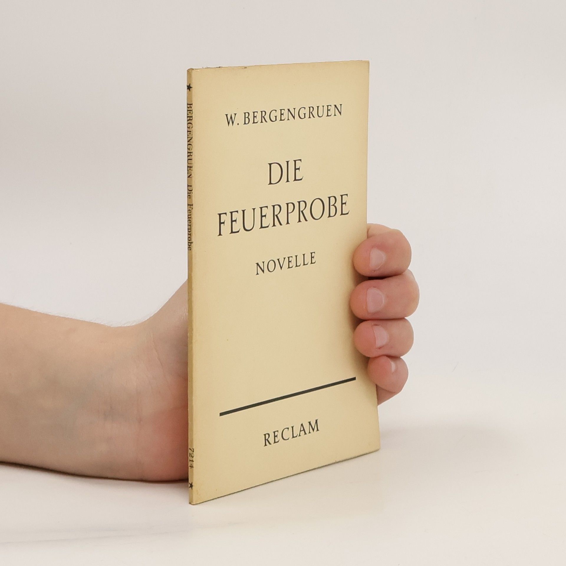 Werner Bergengruen Die Feuerprobe