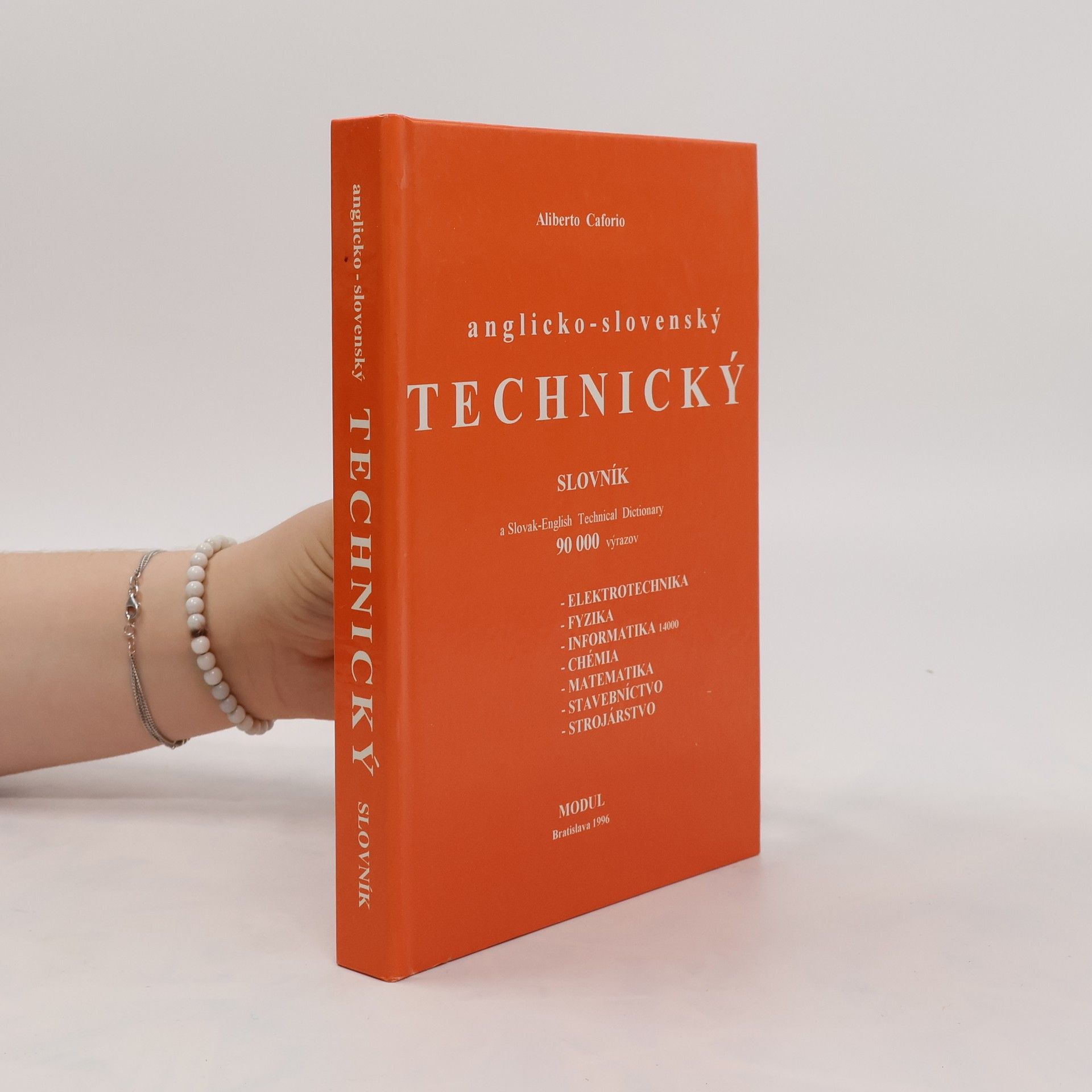 Aliberto Caforio Anglicko-slovenský technický slovník