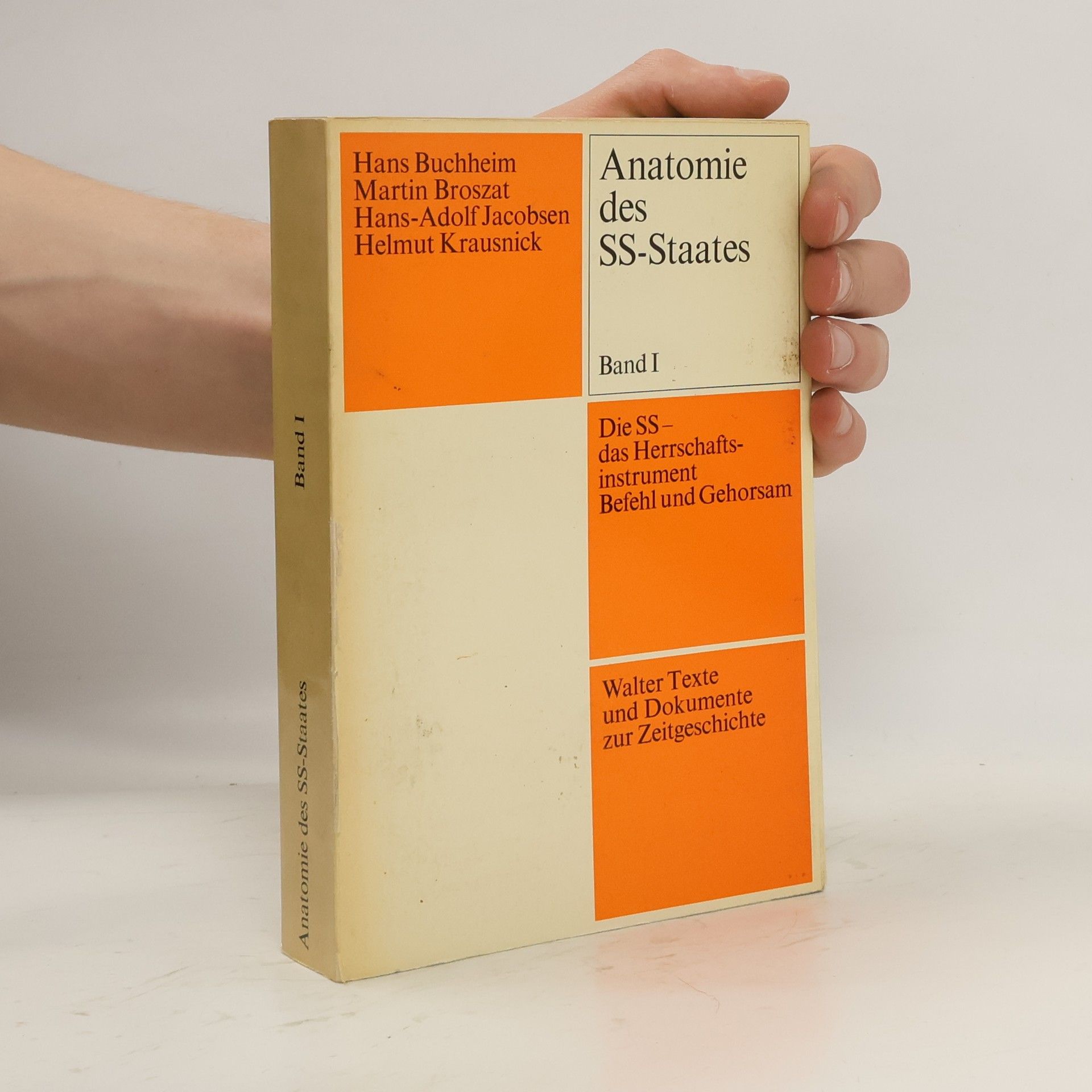 Hans Buchheim Anatomie des SS-Staates. Band I