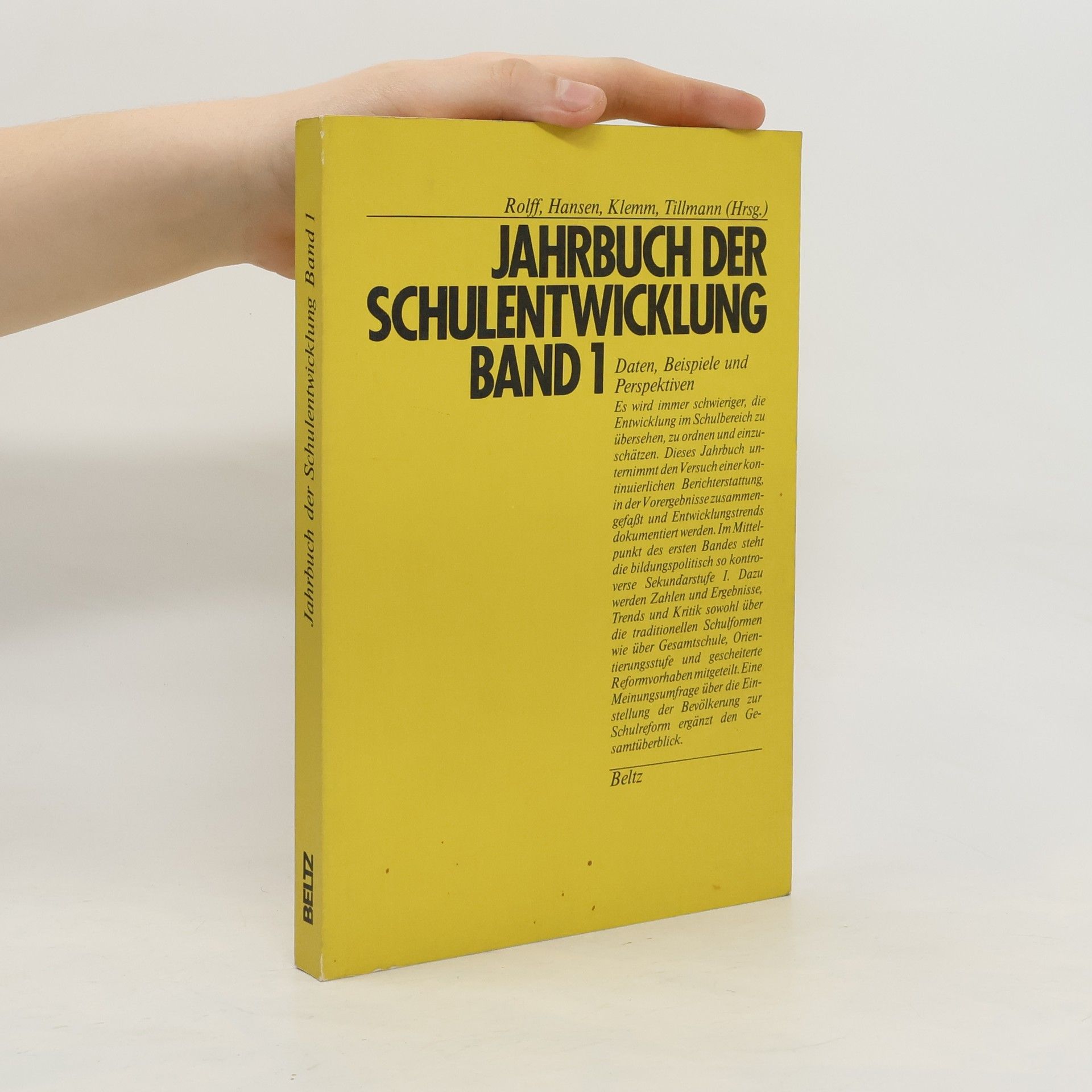 Hans-Günter Rolff Soziologie der Schulreform