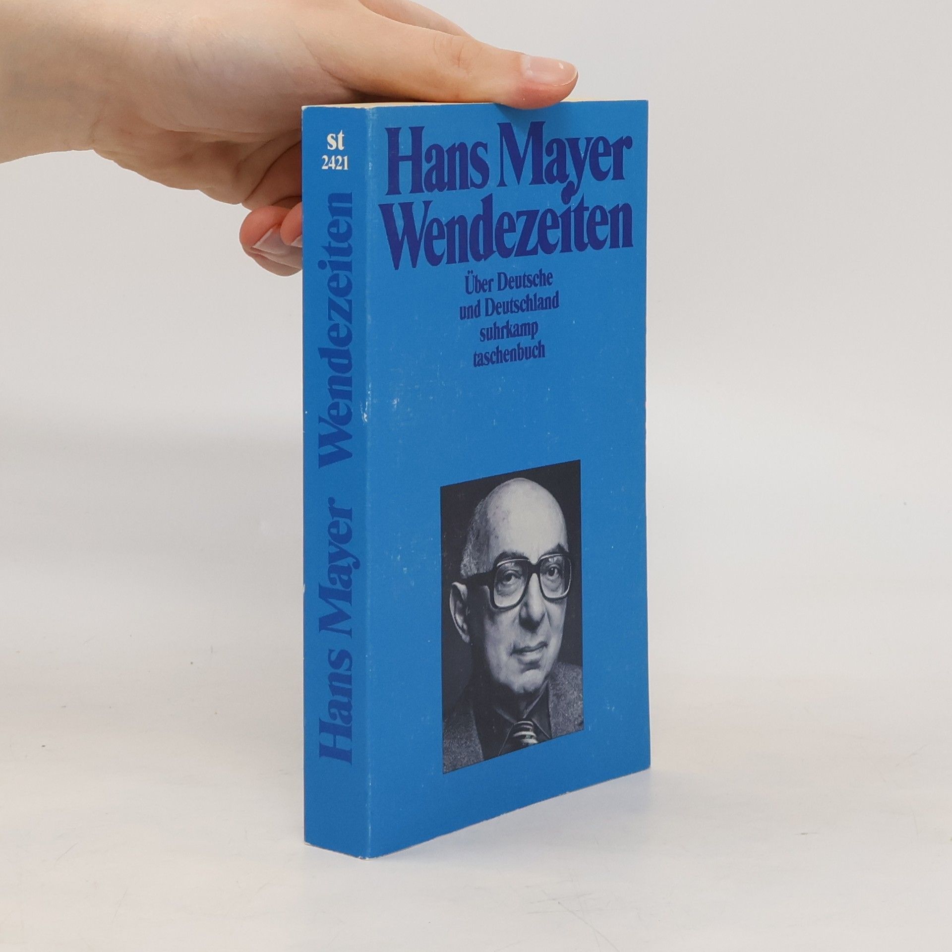 Hans Mayer Wendezeiten