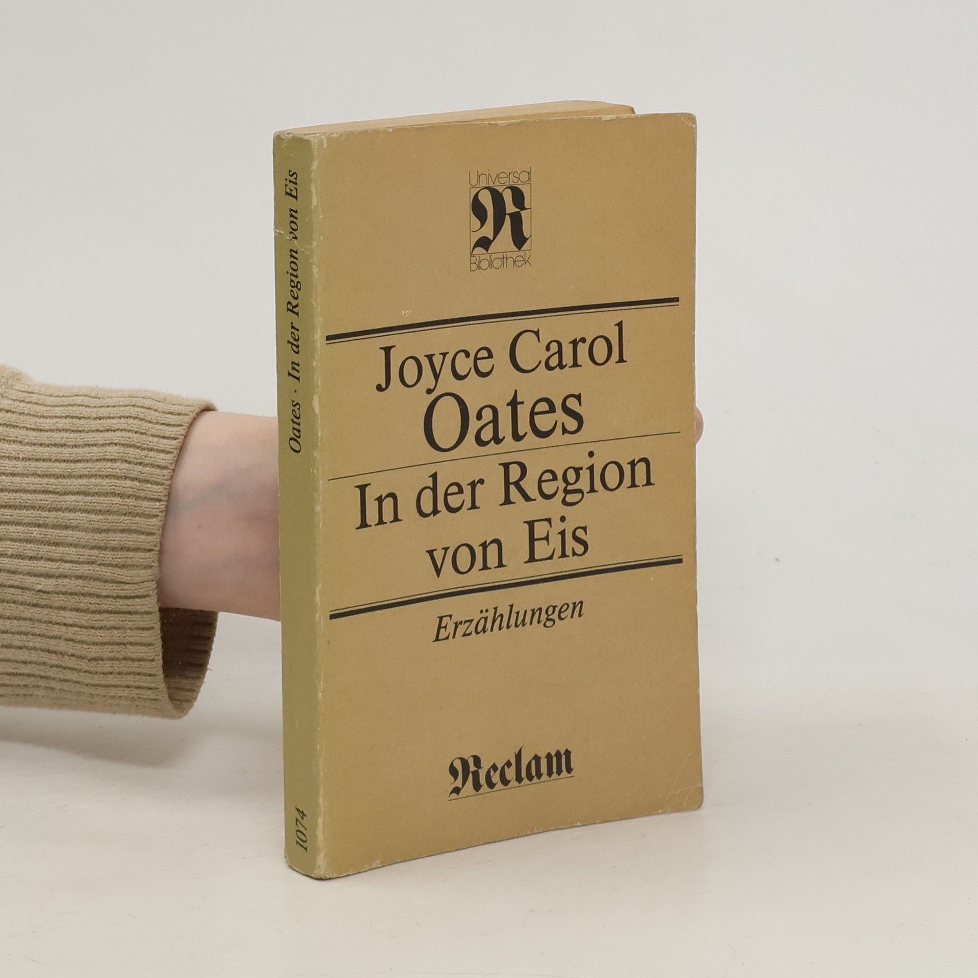 Joyce Carol Oatesová In der Region von Eis
