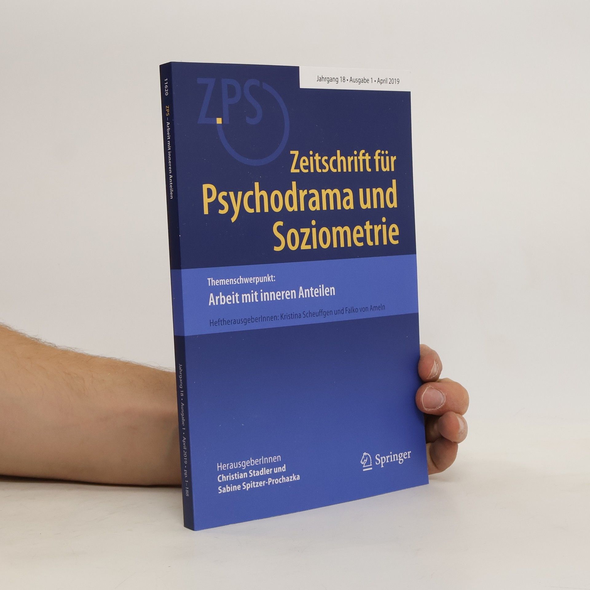 Christian Stadler Zeitschrift für Psychodrama und Soziometrie 1/2019: Arbeit mit inneren Anteilen