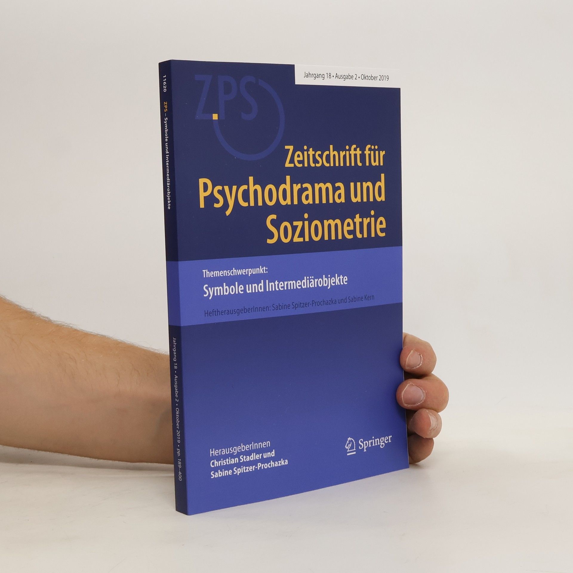 Christian Stadler Zeitschrift für Psychodrama und Soziometrie 2/2019. Symbole und Intermediärobjekte