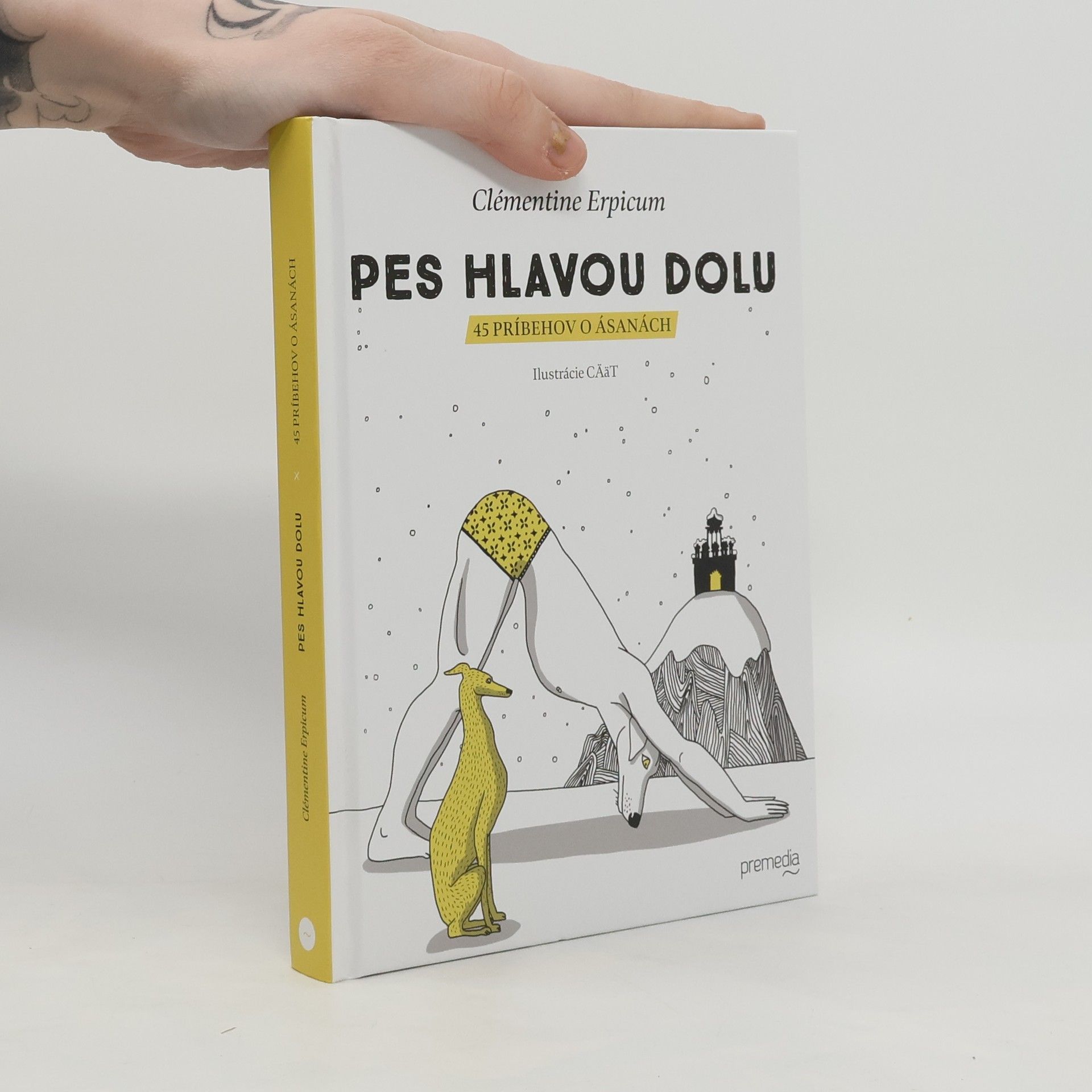 Clémentine Erpicum Pes hlavou dolu - 45 príbehov o ásanách