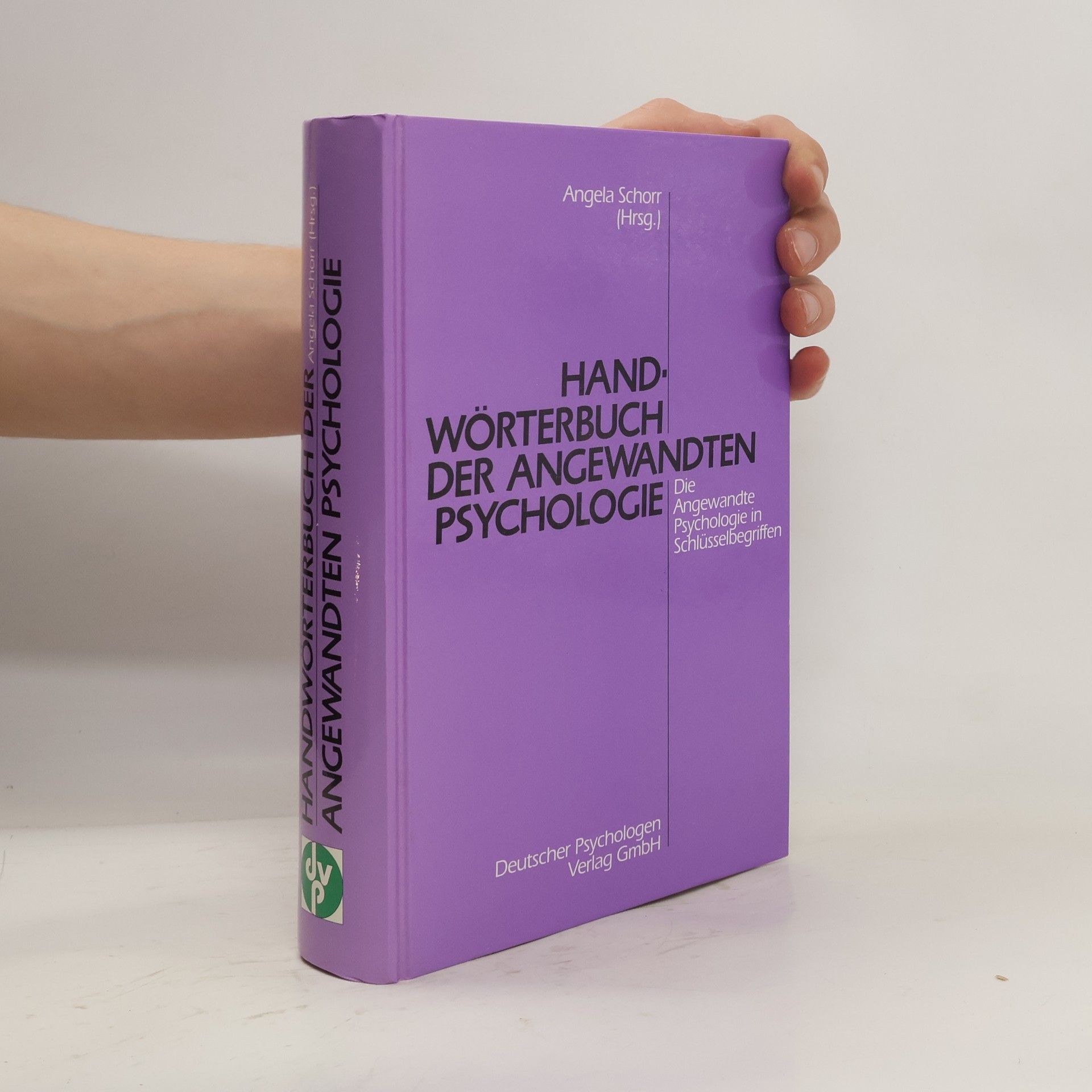 Angela Schorr Handwörterbuch der Angewandten Psychologie