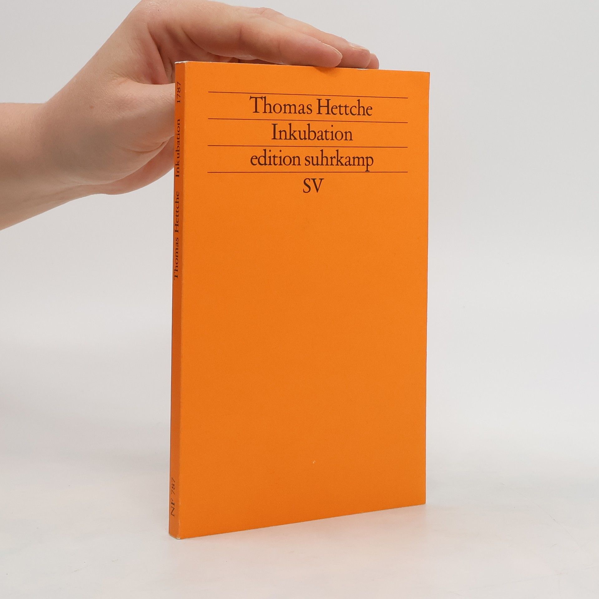 Thomas Hettche Inkubation