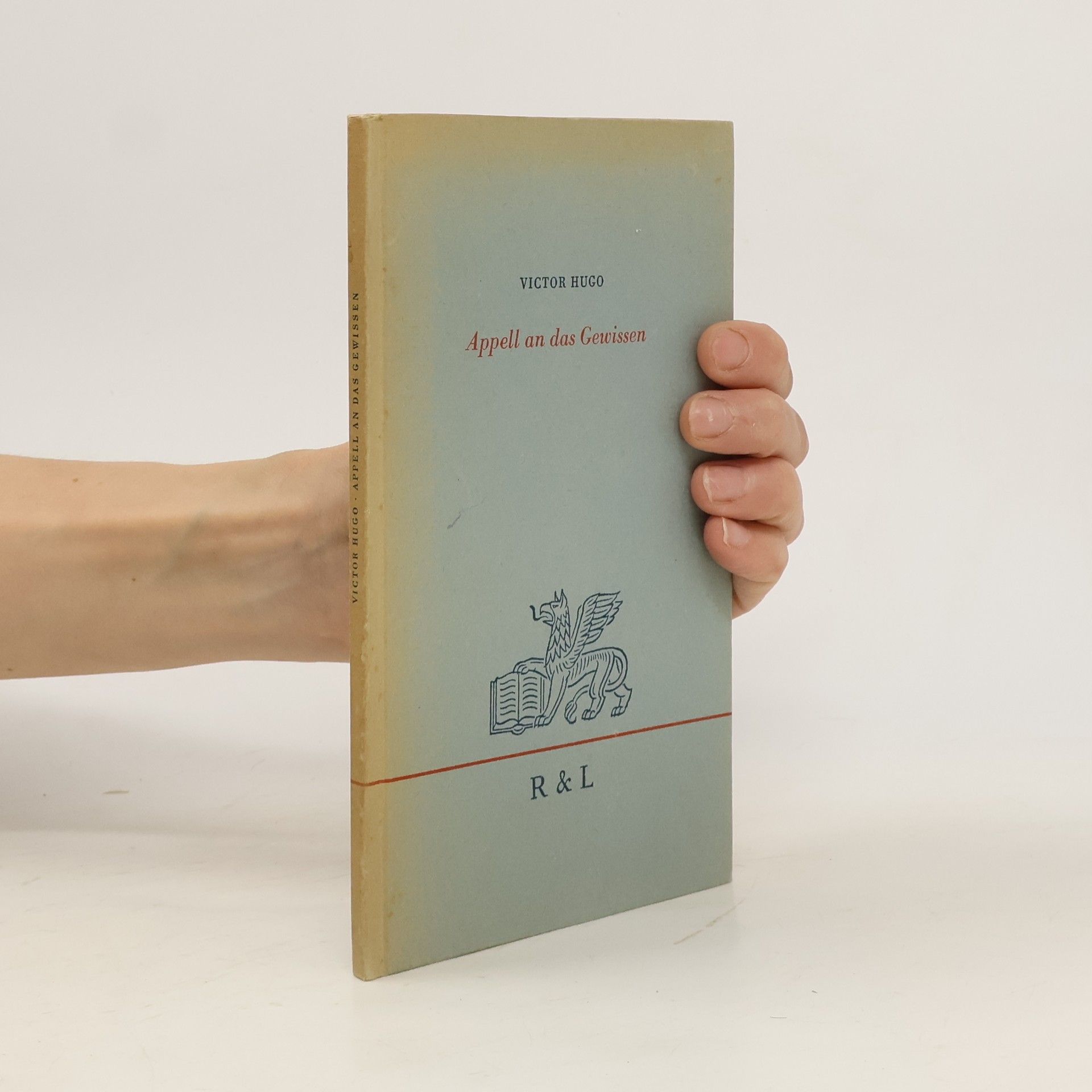 Victor Hugo Appell an das Gewissen