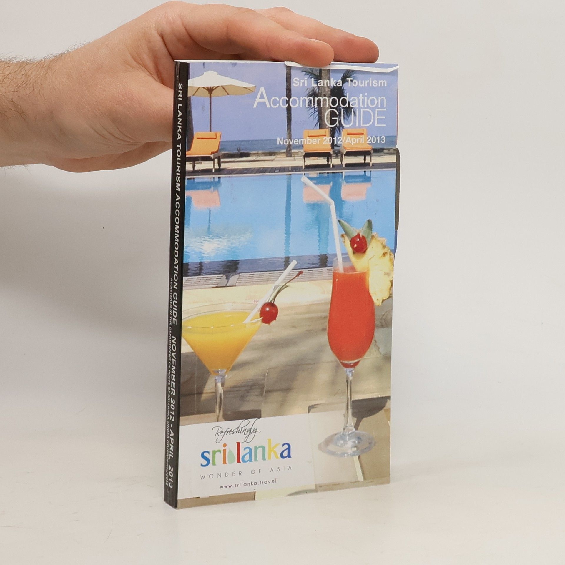 Collectif d'auteurs Sri Lanka Tourism Accommodation GUIDE November 2012/April 2013