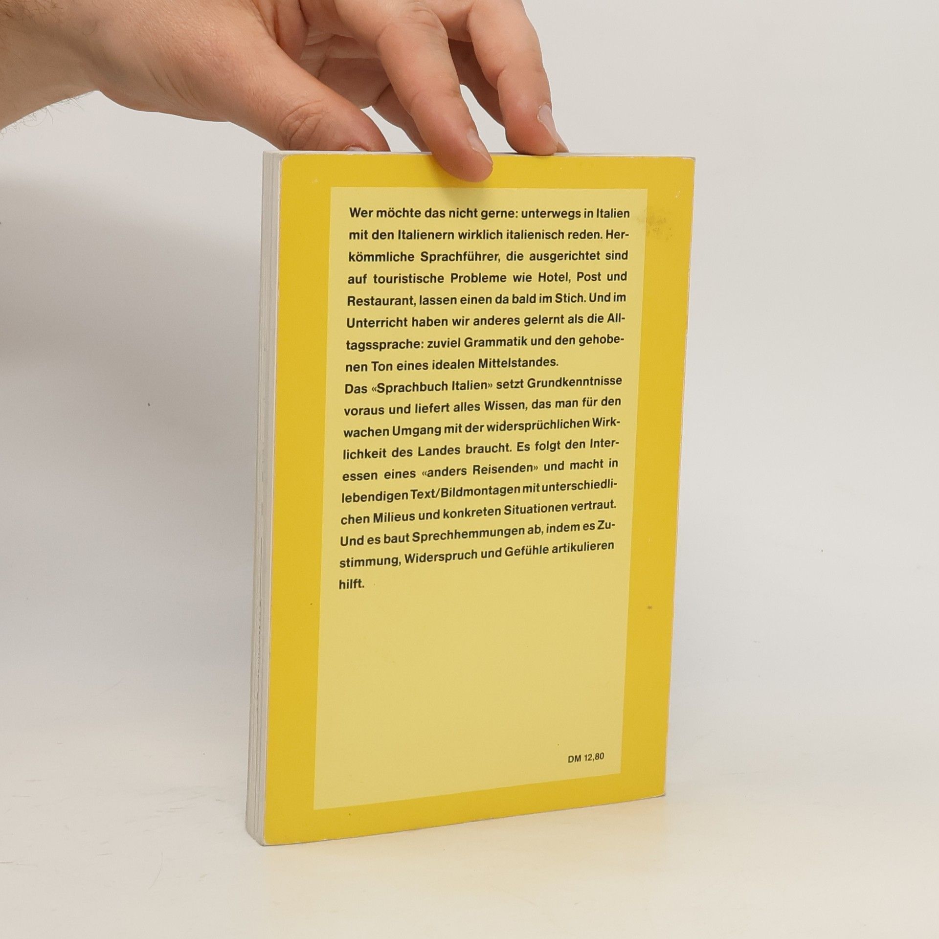 Ludwig Moos Sprachbuch Italien