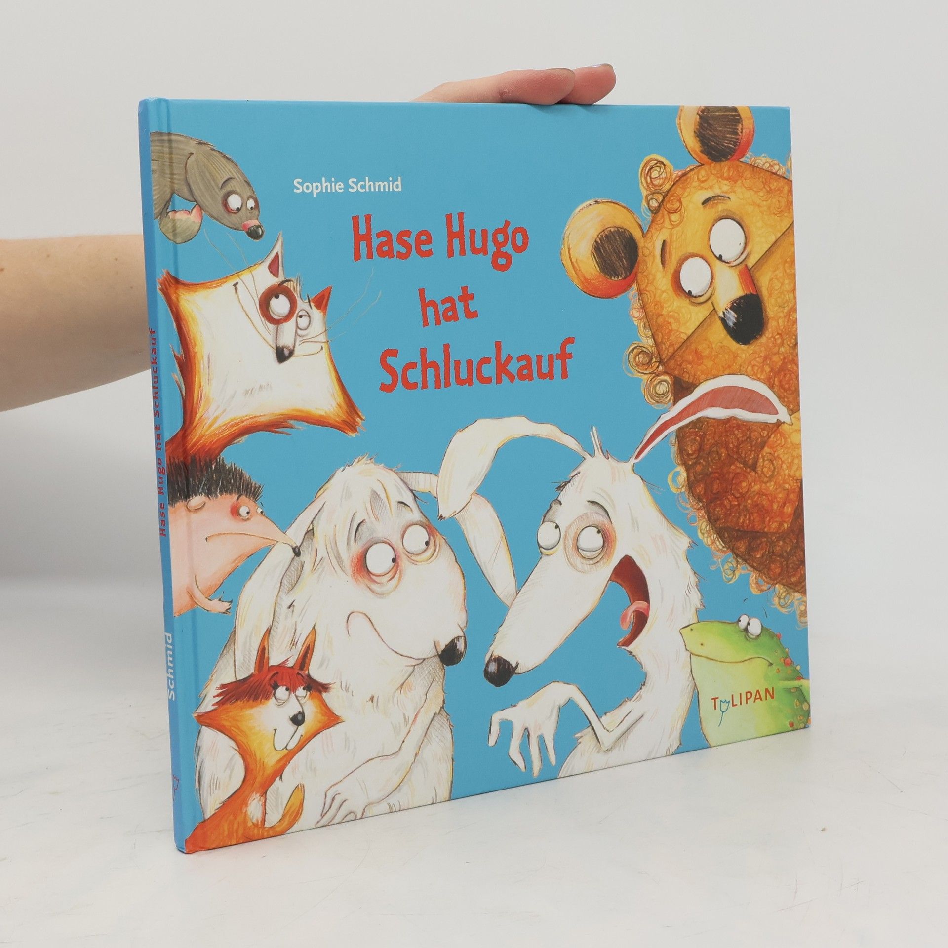 Sophie Schmid Hase Hugo hat Schluckauf