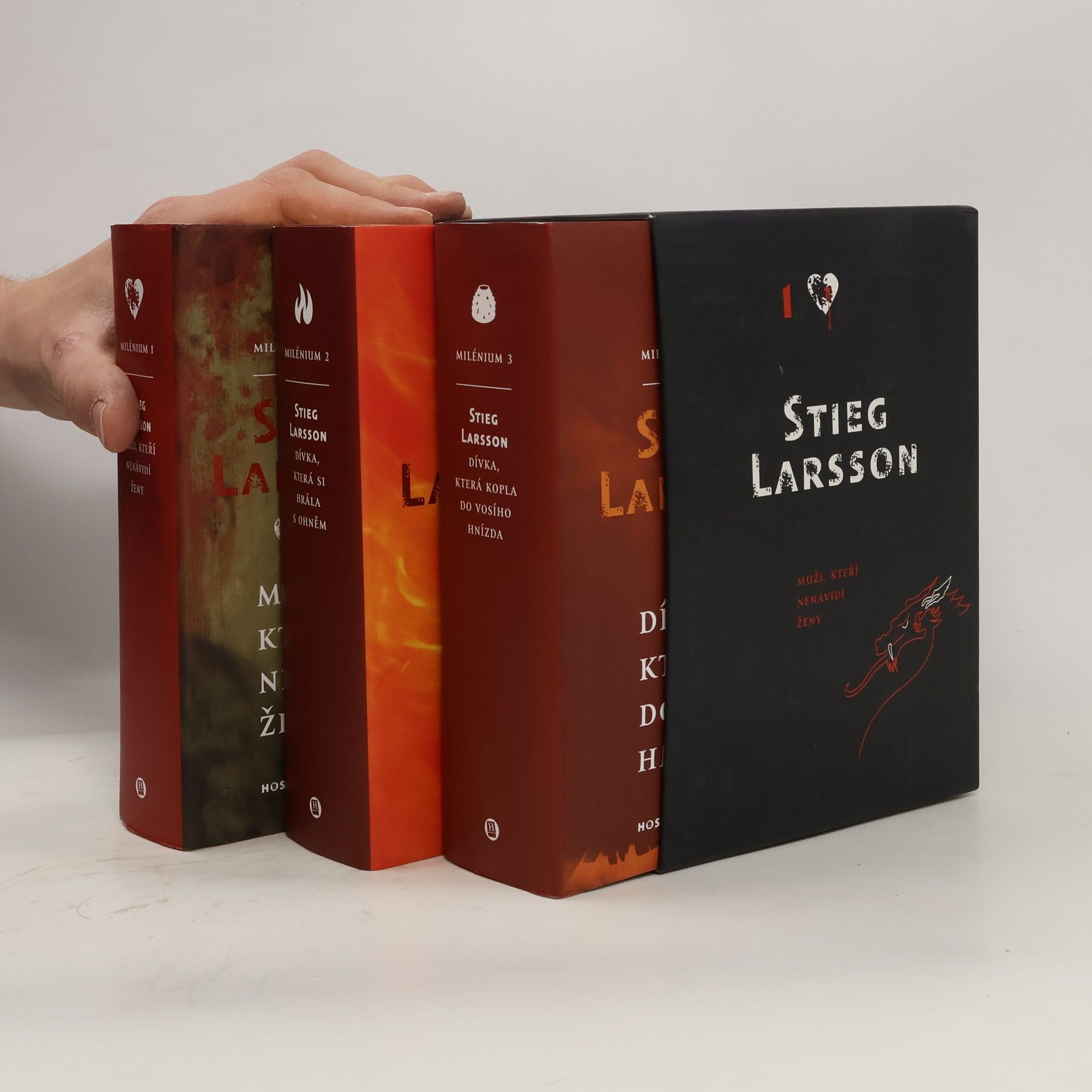 Stieg Larsson Milénium 1-3