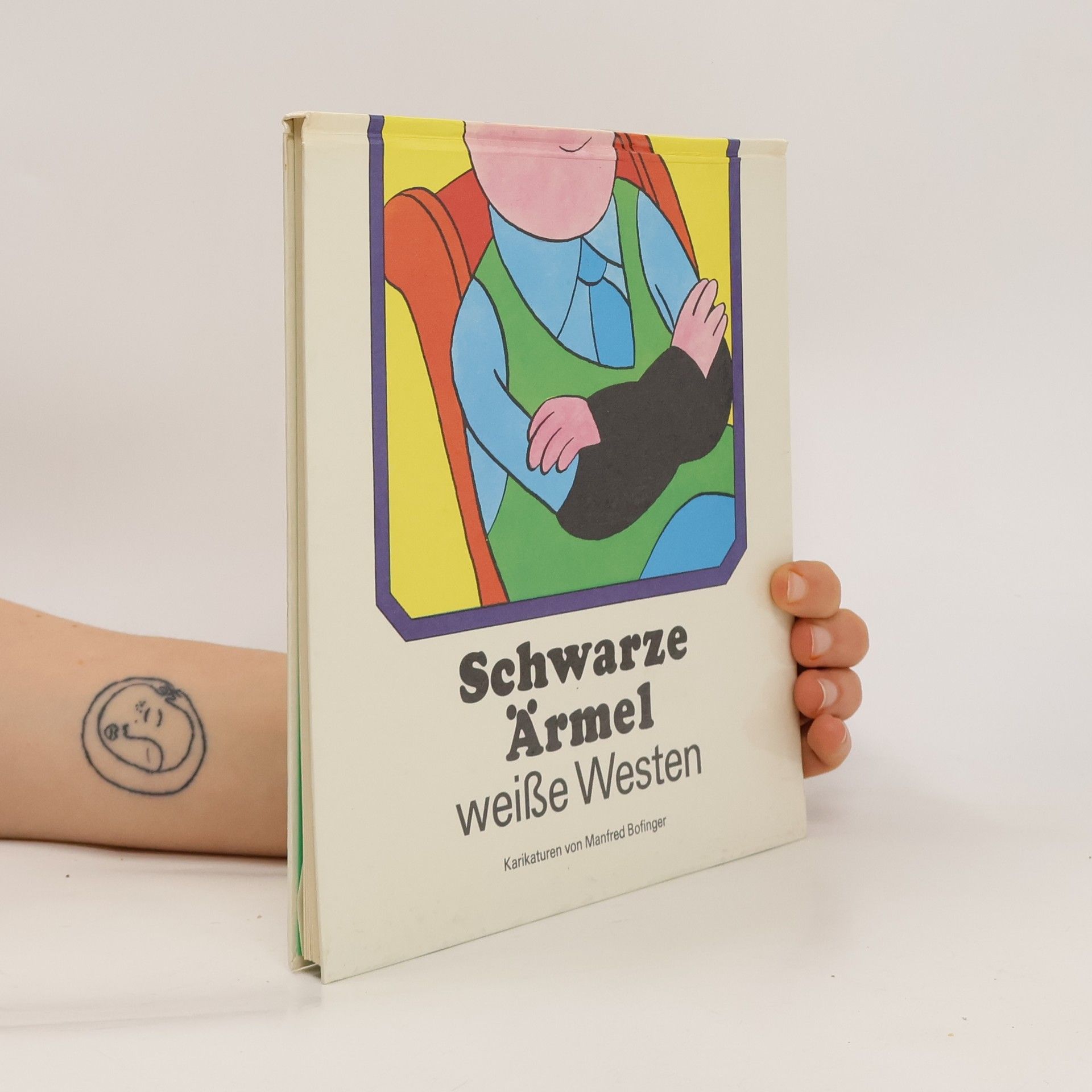 Manfred Bofinger Schwarze Ärmel weiße Westen