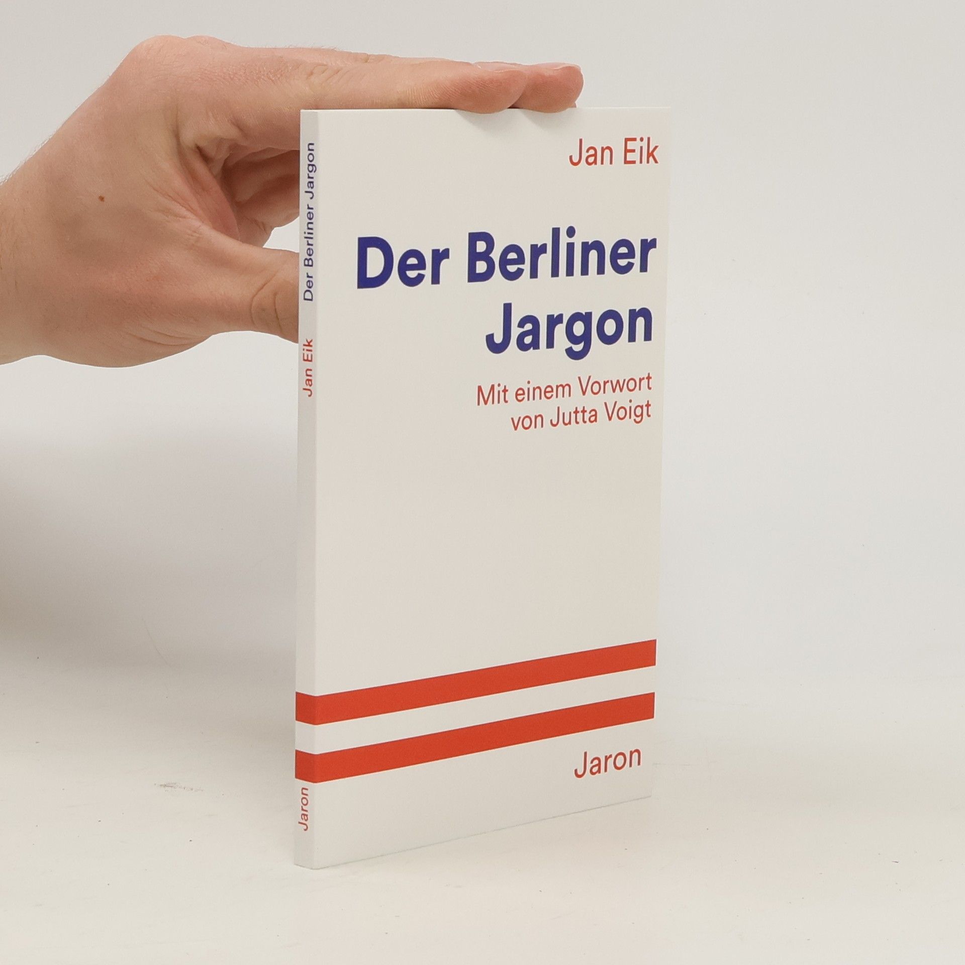 Jan Eik Der Berliner Jargon