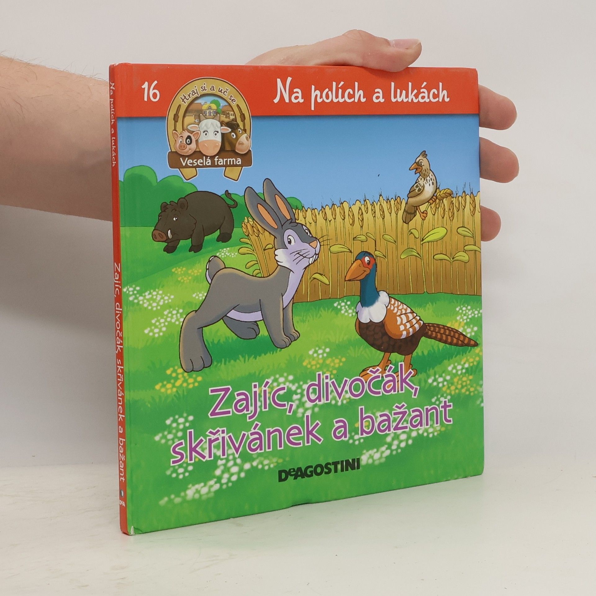kolektiv Na polích a lukách 16. Zajíc, divočák, skřivánek a bažant
