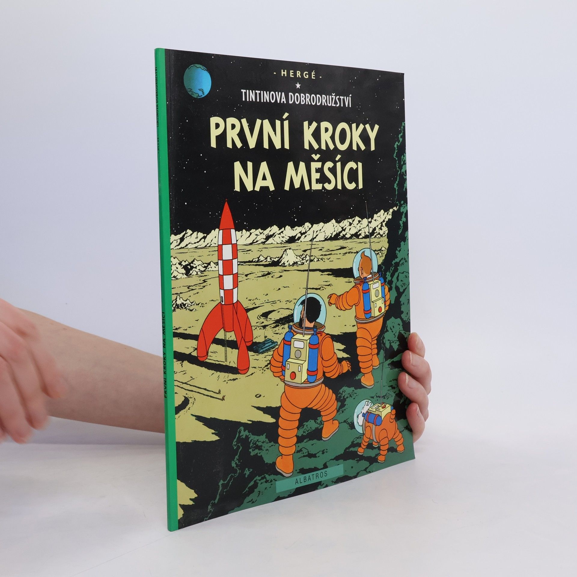 Hergé První kroky na Měsíci