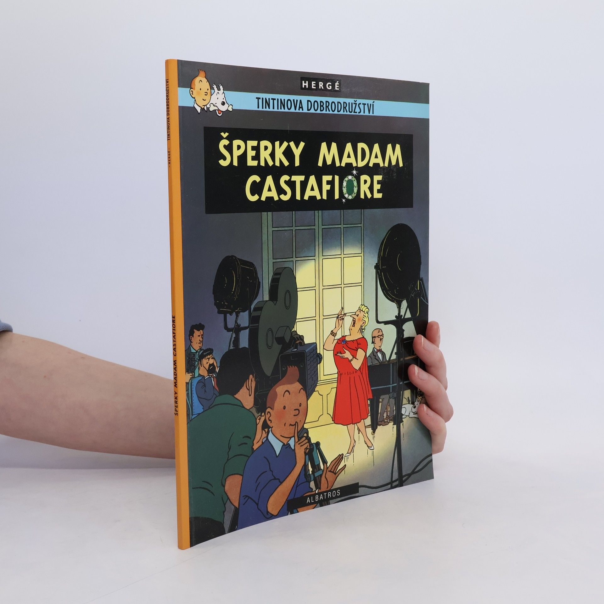 Hergé Šperky madam Castafiore