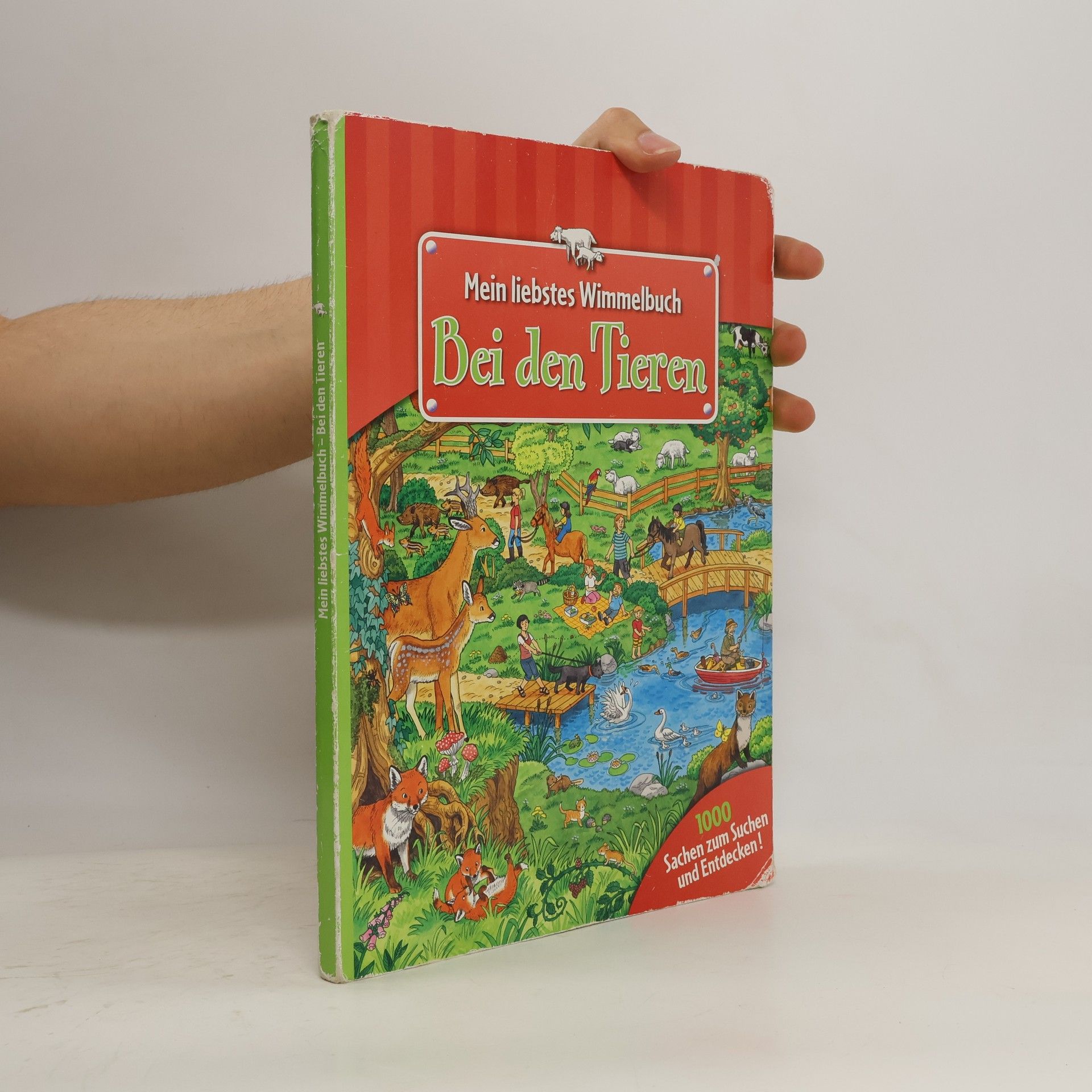 Autorenkollektiv Mein liebstes Wimmelbuch. Bei den Tieren