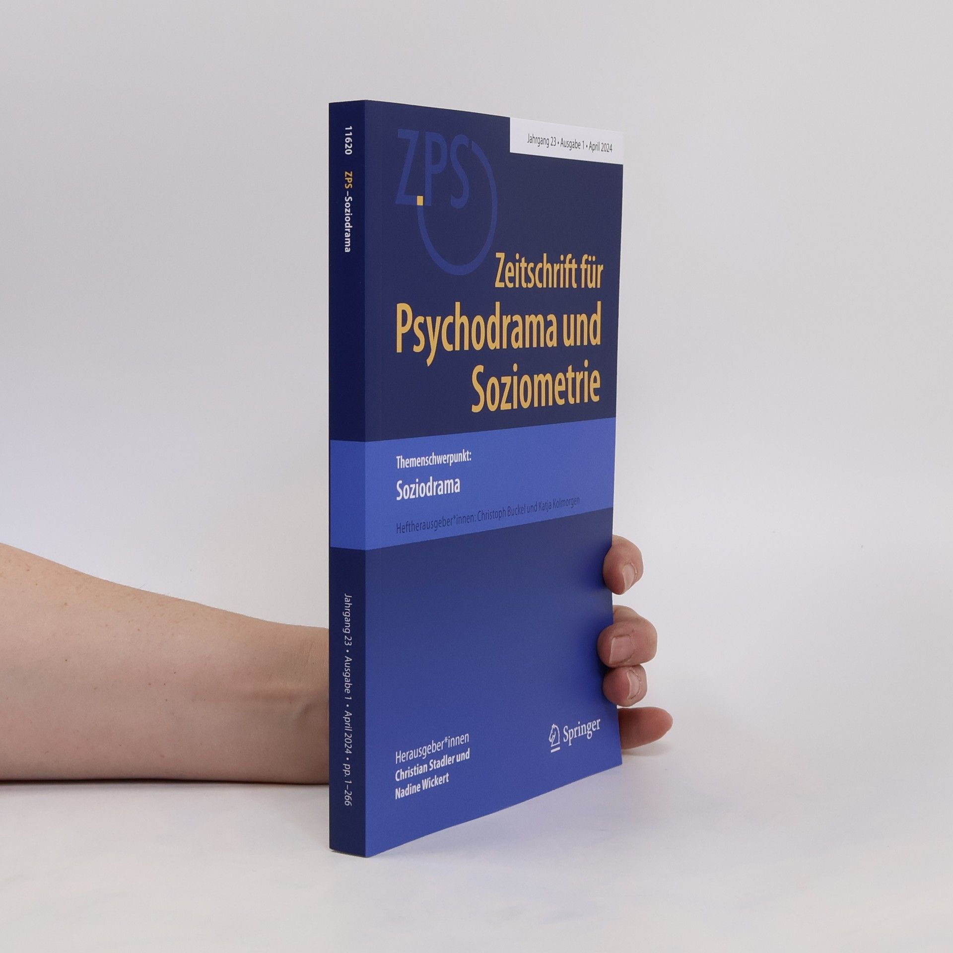 Christian Stadler Zeitschrift für Psychodrama und Soziometrie 4/2024. Soziodrama