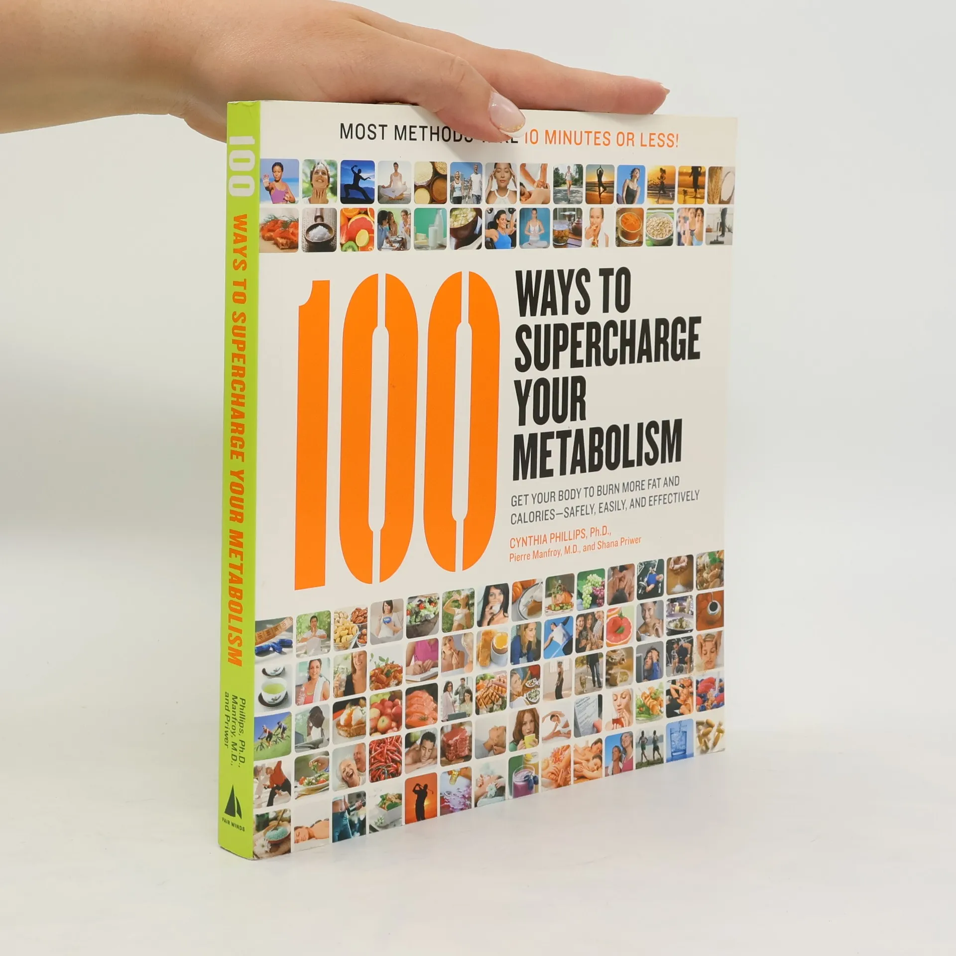 100 Ways to Supercharge Your Metabolism | Kniha | Cynthia Phillips | EN