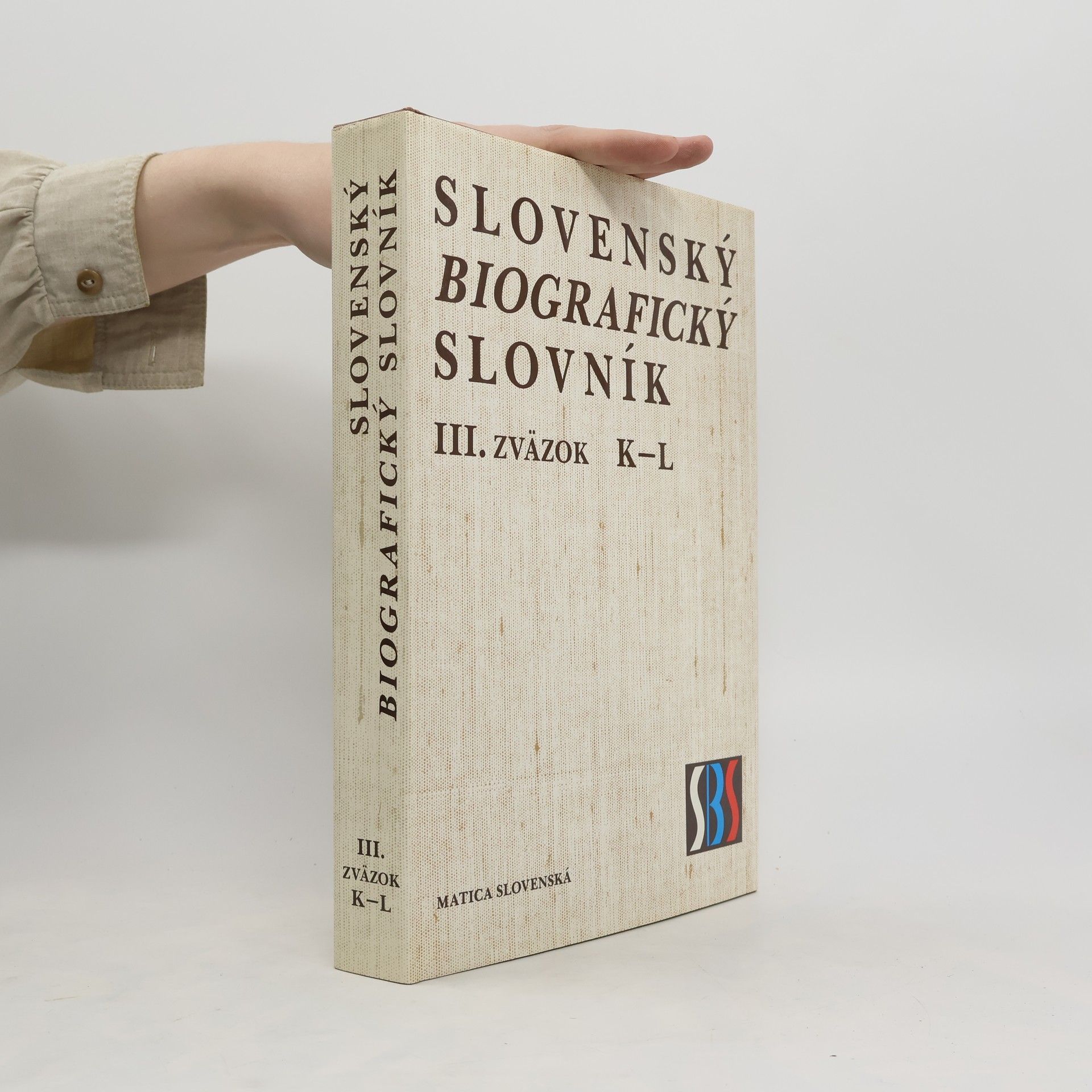 Collectif d'auteurs Slovenský biografický slovník III. K – L