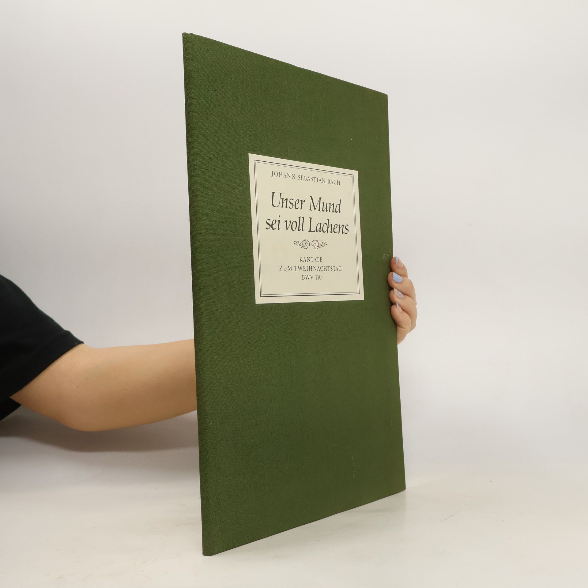 Johann Sebastian Bach Unser Mund sei voll Lachens