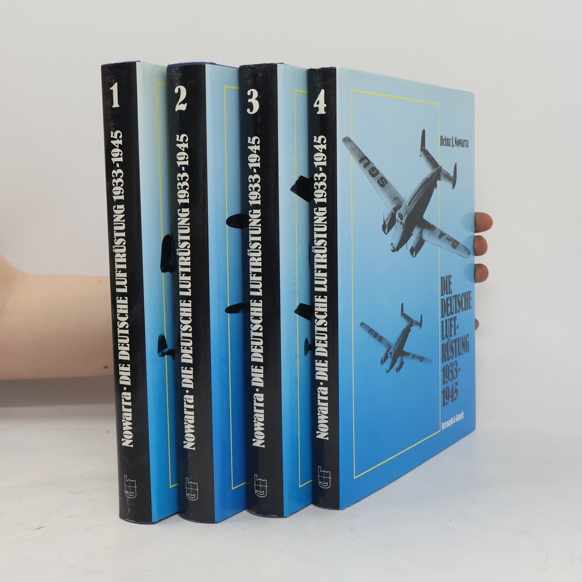 Heinz J. Nowarra Die deutsche Luftrüstung 1933-1945. Band 1-4