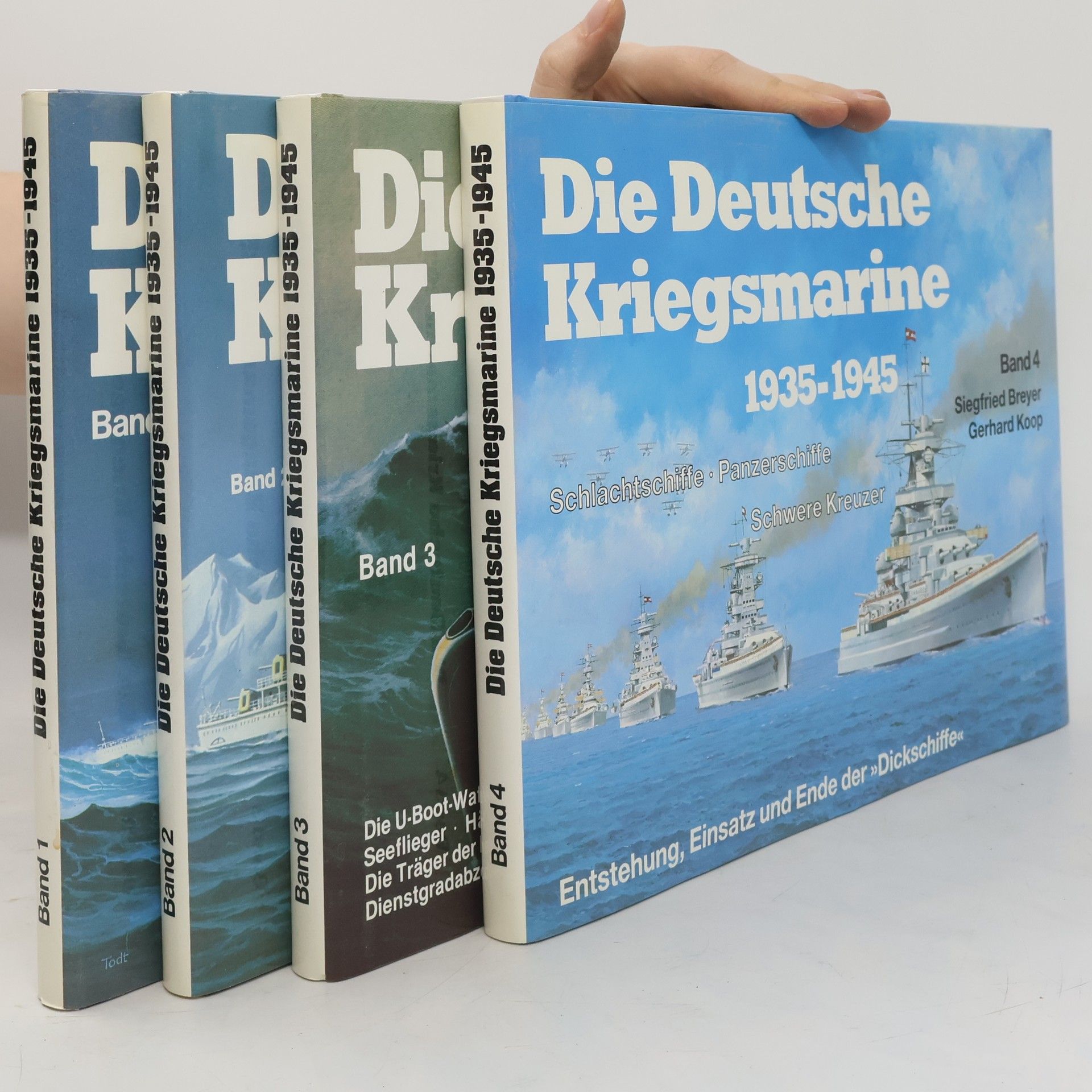 Collectif d'auteurs Die Deutsche Kriegsmarine 1935-1945 1-4
