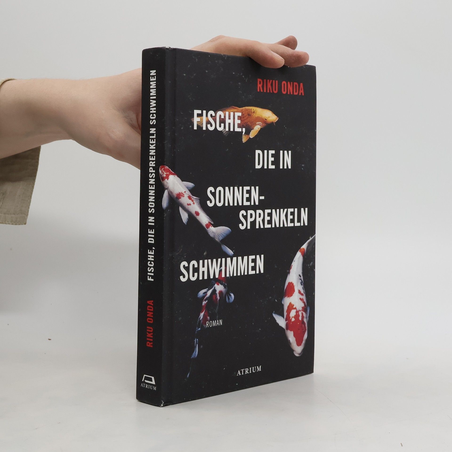 Riku Onda Fische, die in Sonnensprenkeln schwimmen