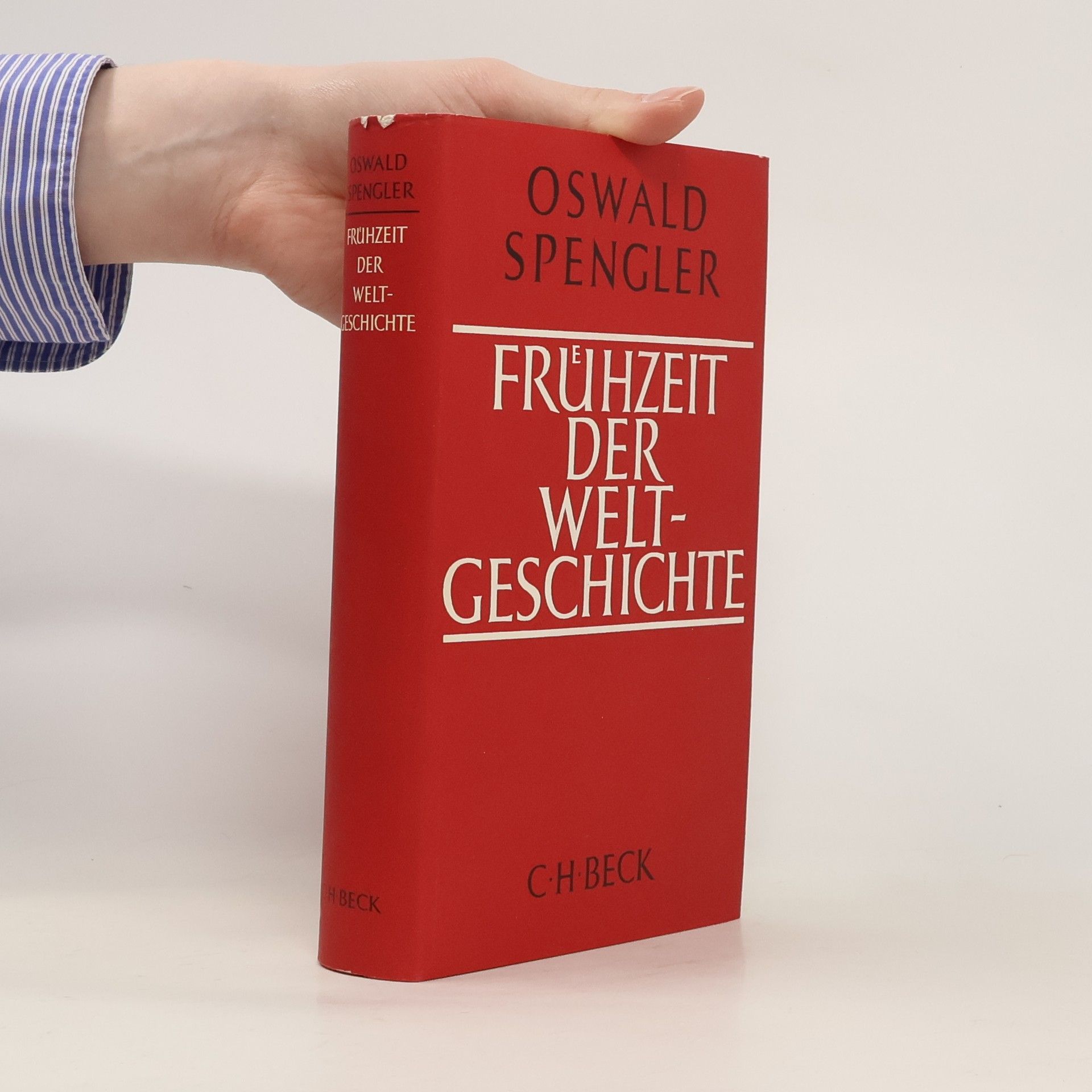 Oswald Spengler Frühzeit der Weltgeschichte