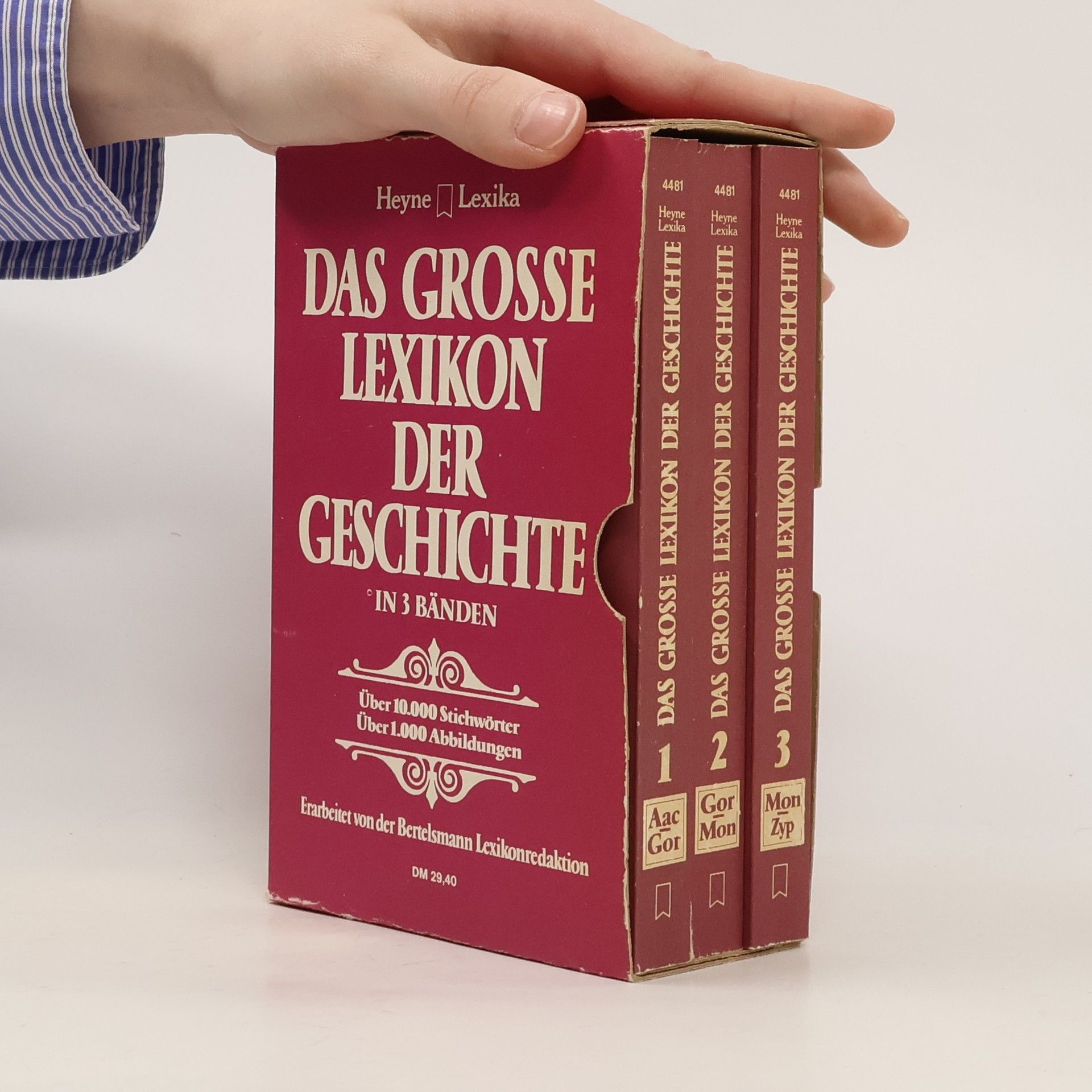 Collectif d'auteurs Das Grosse Lexikon der Geschichte in 3 Bänden 1-3
