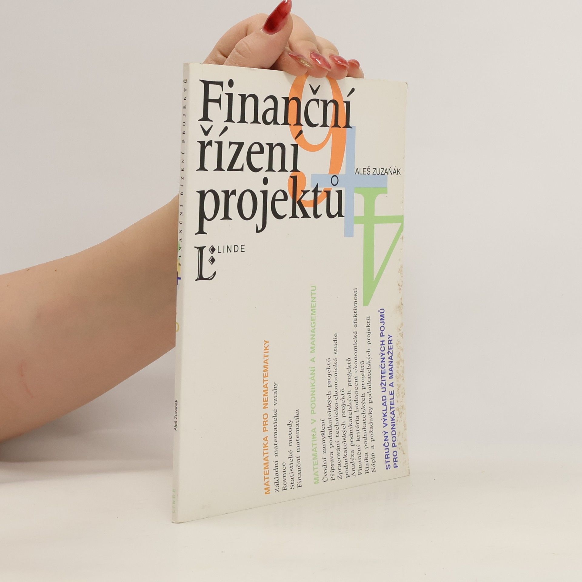 Aleš Zuzaňák Finanční řízení projektů